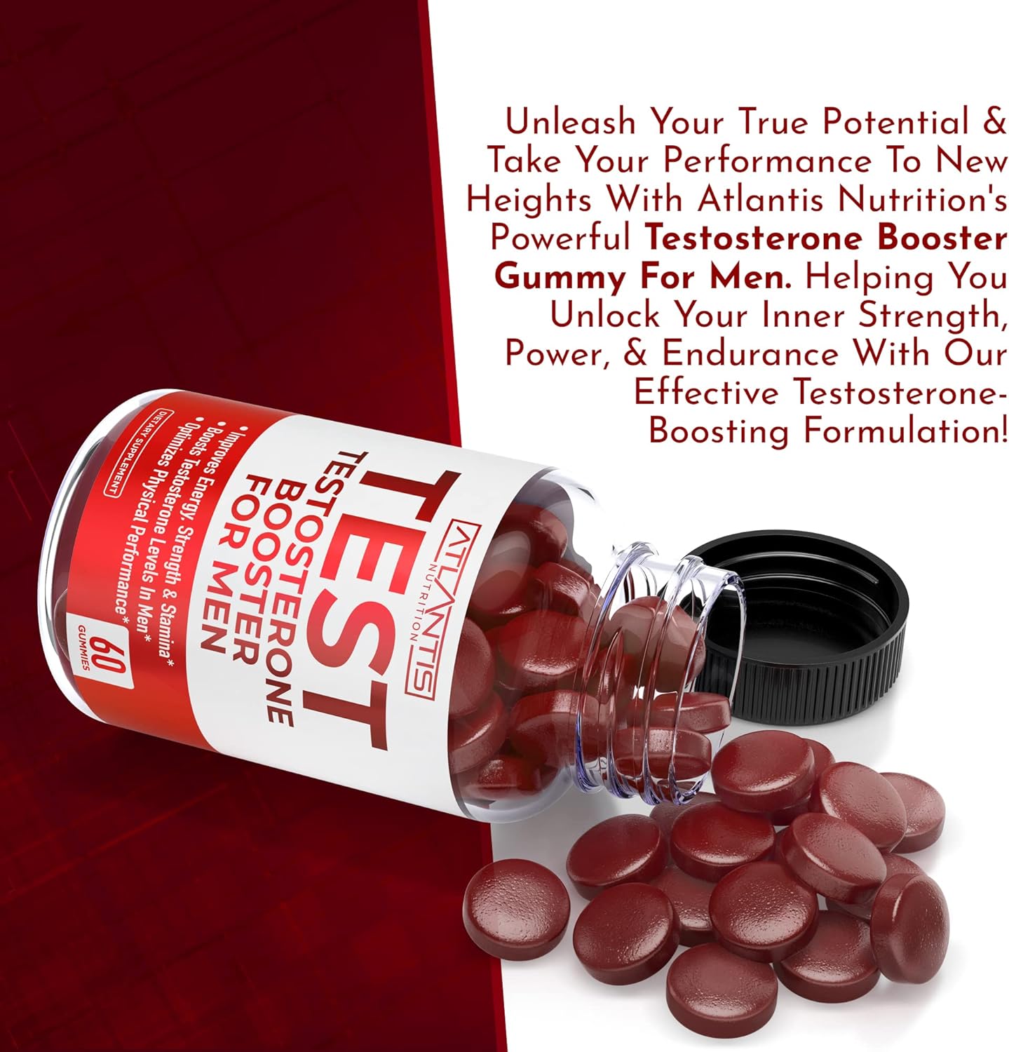 Testosterone Gummies for Men – Energy & Libido Booster - Vixen | Nova Network