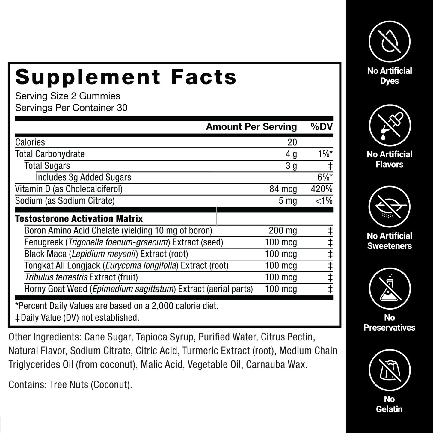 Testosterone & Libido Boost Gummies - Vixen | Nova Network