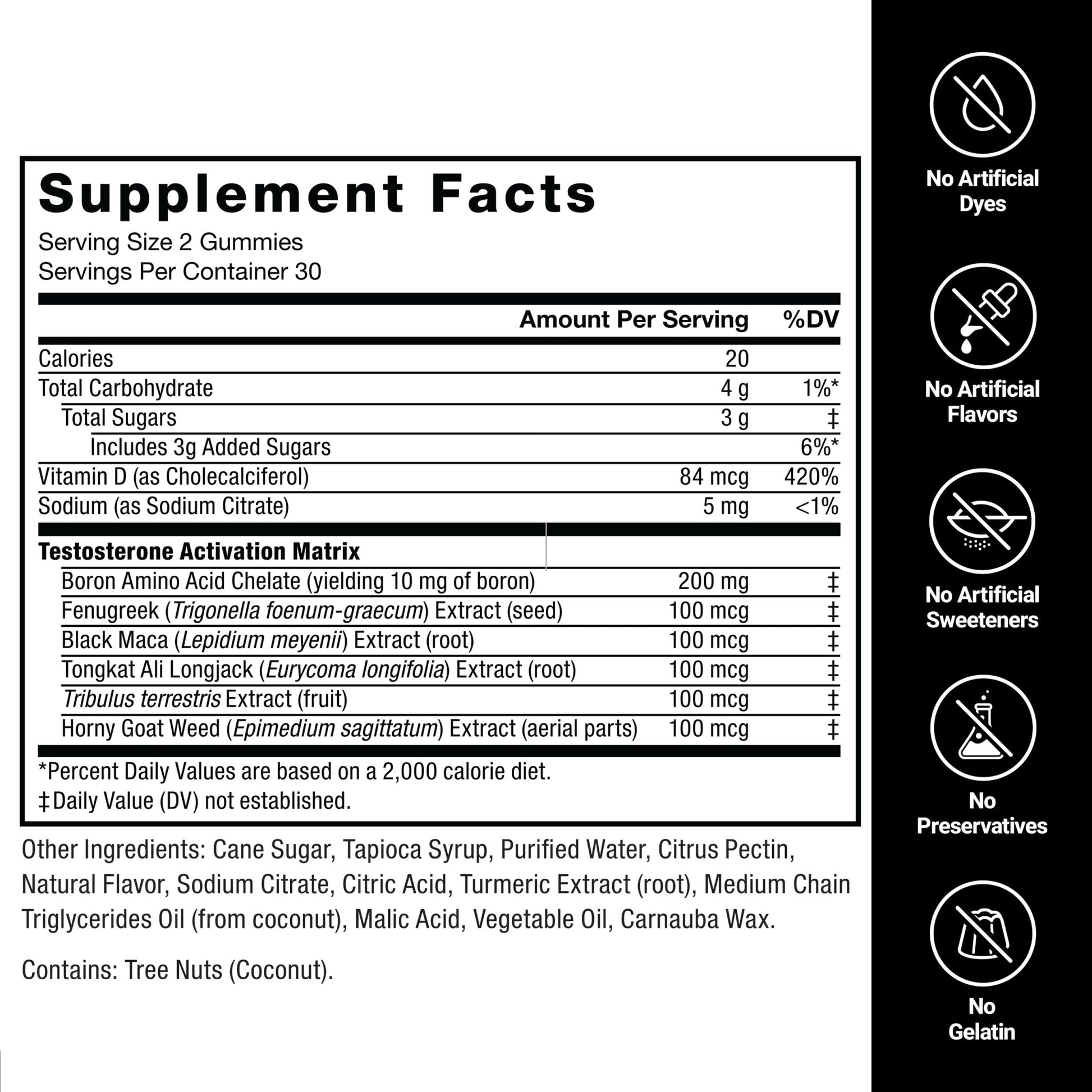 Testosterone & Libido Boost Gummies - Vixen | Nova Network