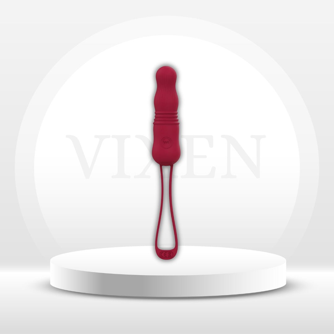 TetherPulse Mini G - Spot Thrusting Bullet Vibrator - Vixen | Nova Network