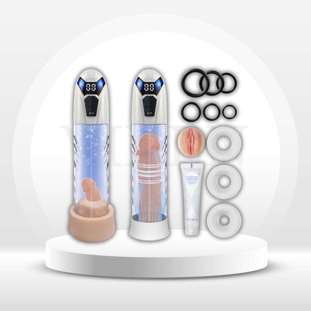 ThermaVault Penis Pump & Stroker | 10 Modes, Hot & Cold - Vixen Adult Playroom