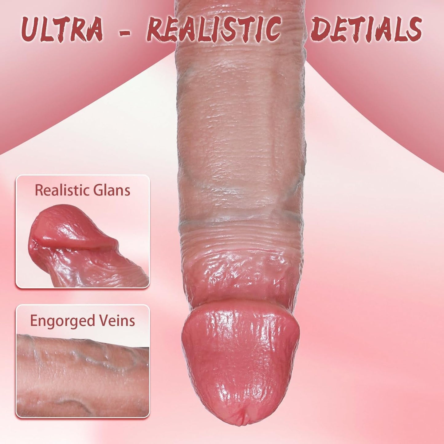 ThickFit Realistic Silicone Penis Sleeve Extender - Vixen | Nova Network