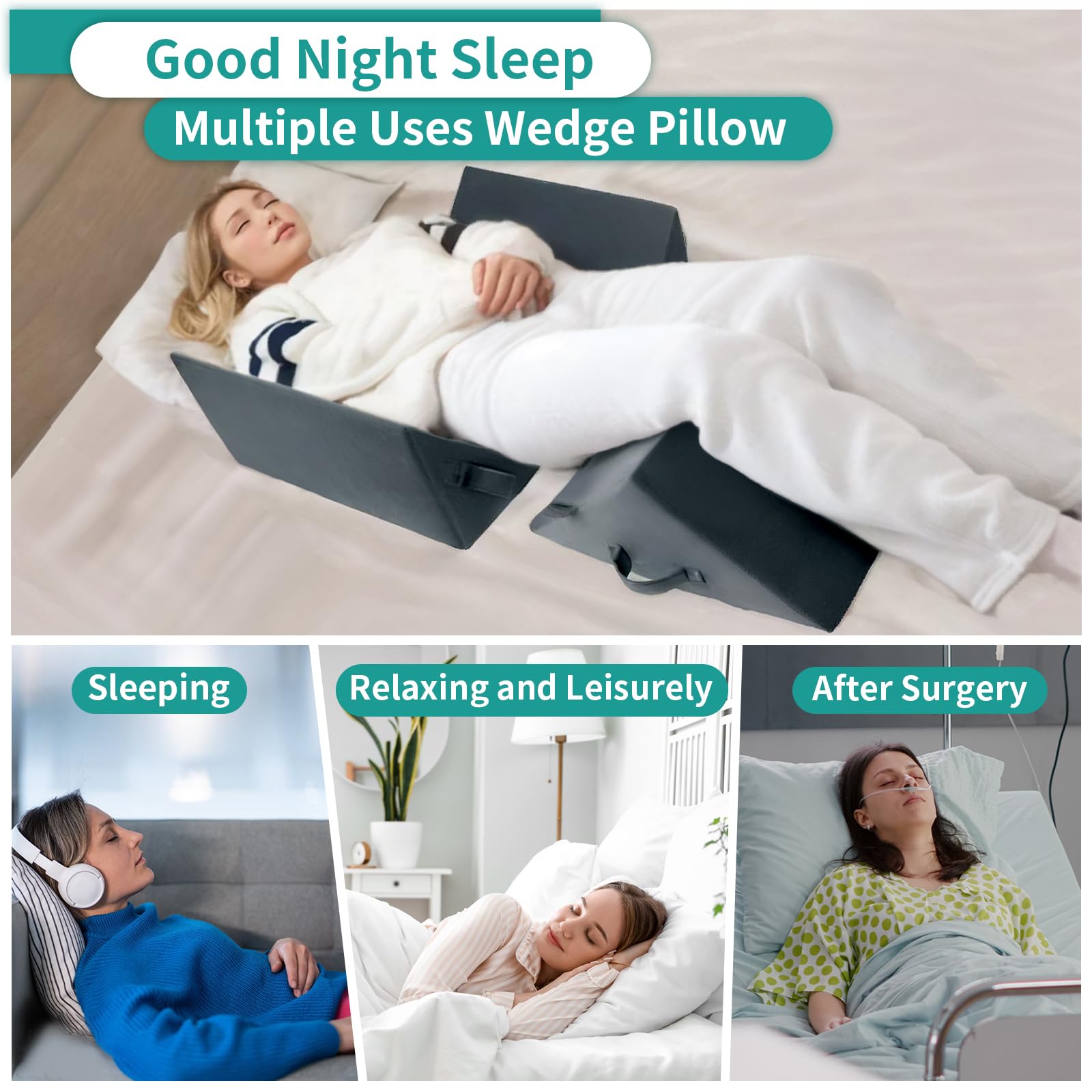 Three - Piece Couples Intimate Position Wedge Set - Vixen | Nova Network