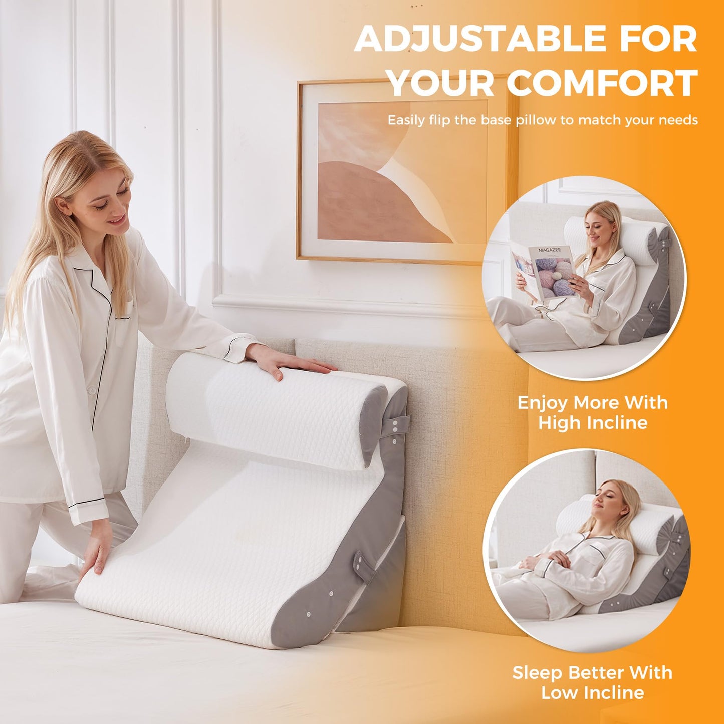 Three - Piece Couples Intimate Support Wedge Set - Vixen | Nova Network