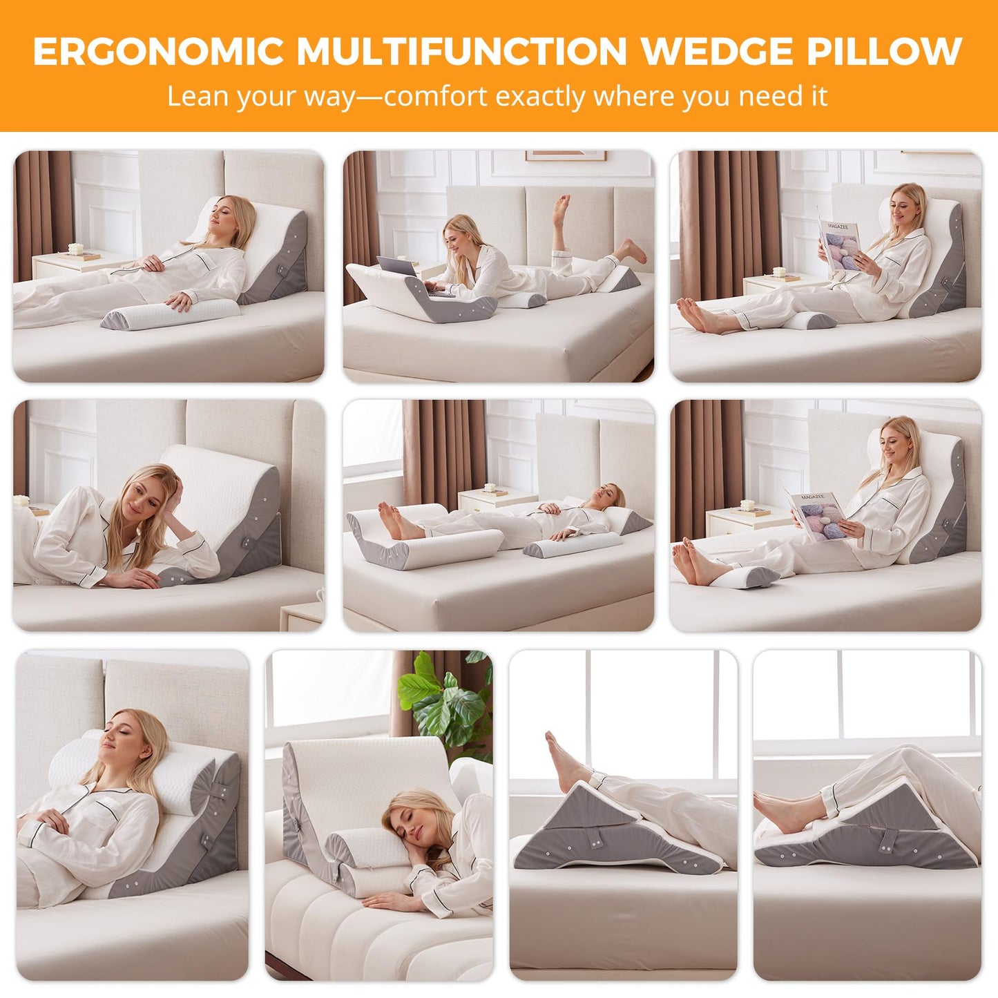 Three - Piece Couples Intimate Support Wedge Set - Vixen | Nova Network