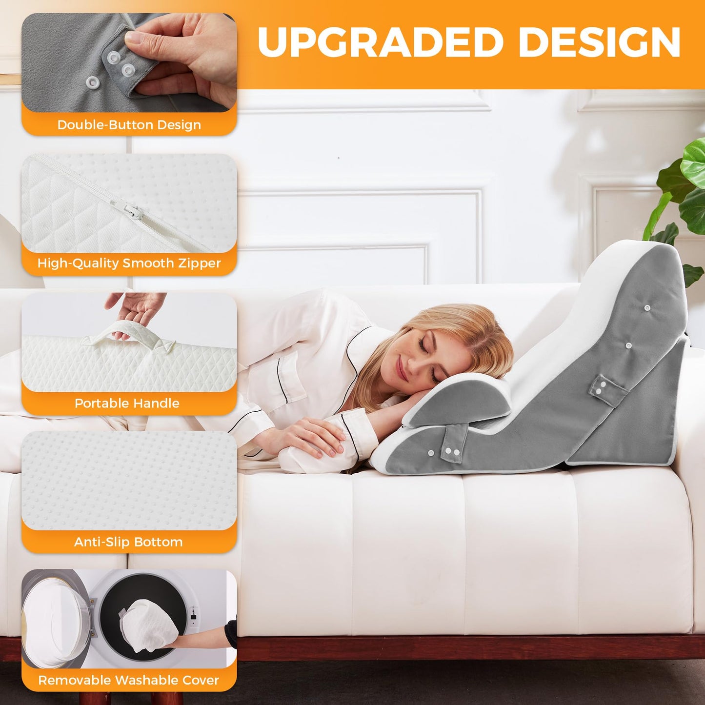 Three - Piece Couples Intimate Support Wedge Set - Vixen | Nova Network