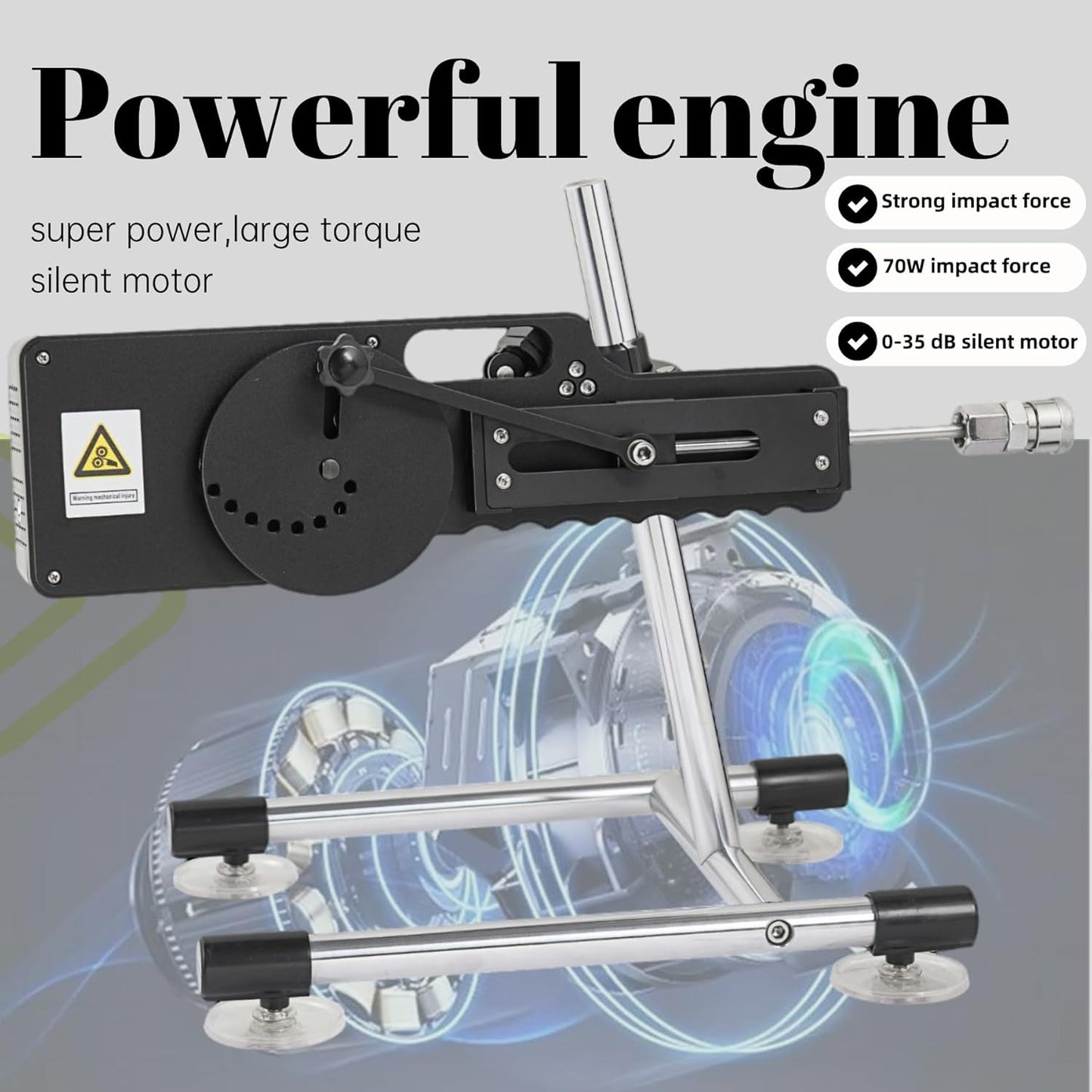 ThrillThrust Realistic Thrusting Sex Machine with Remote - Vixen | Nova Network