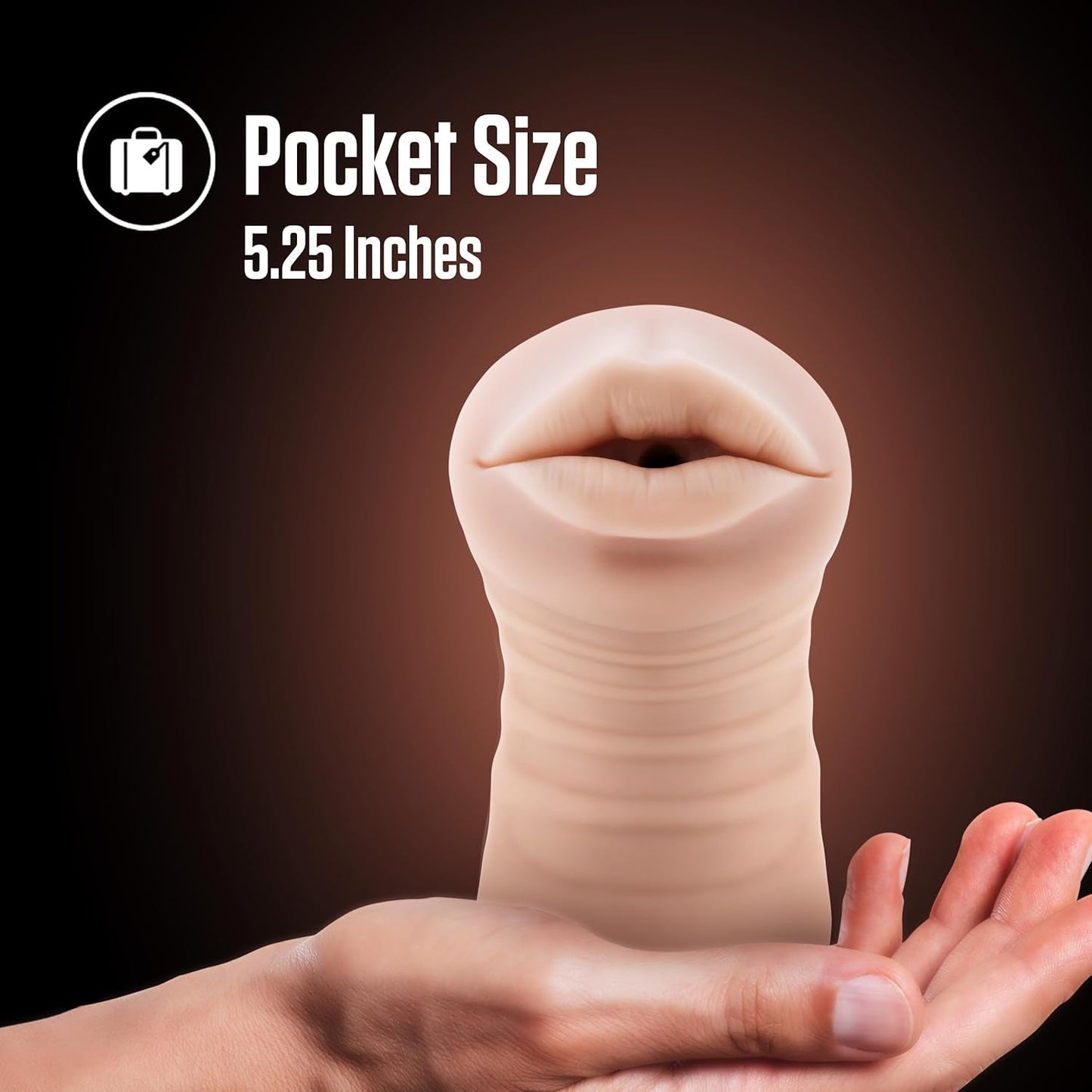 ThroatVibe Oral Pocket Pussy Stroker with Bullet Vibrator - Vixen | Nova Network