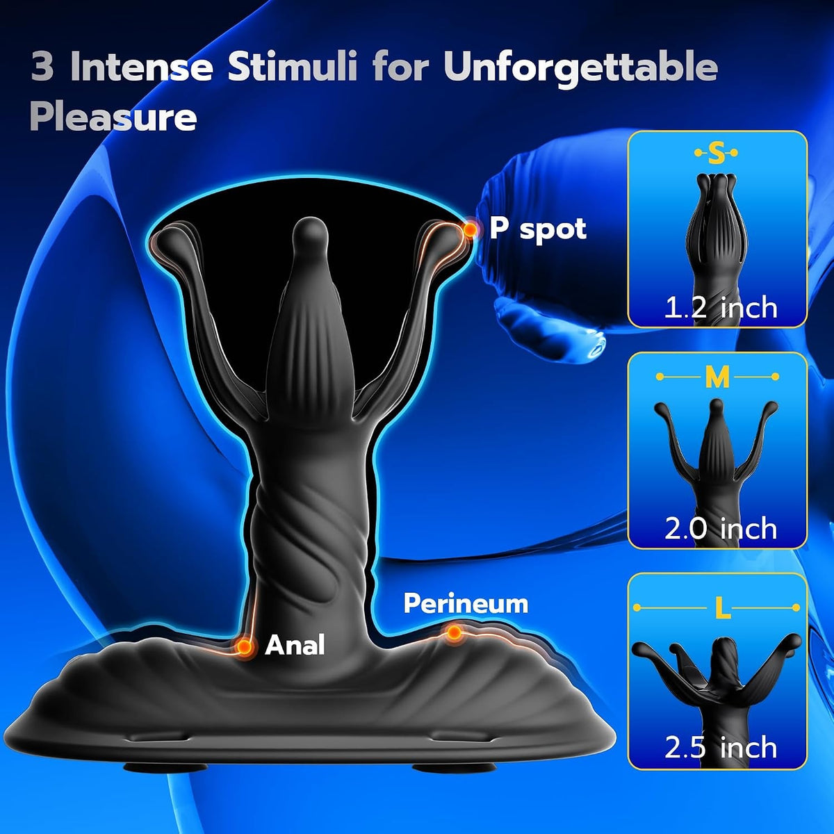 ThroneRide Ride-On Thrusting Prostate Massager with App Control - Vixen Adult Playroom