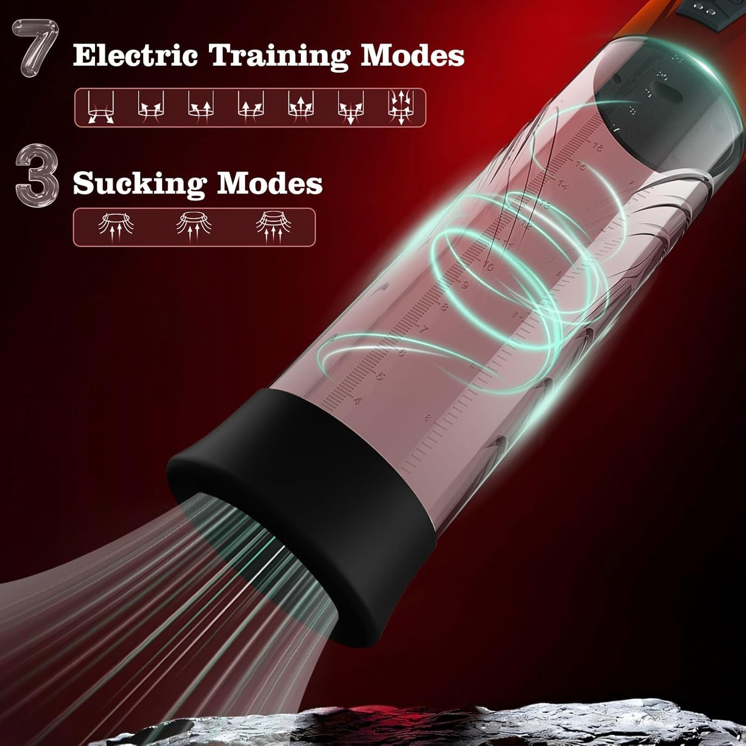ThrottleCore 2-in-1 Penis Pump & Male Masturbator - Vixen Adult Playroom