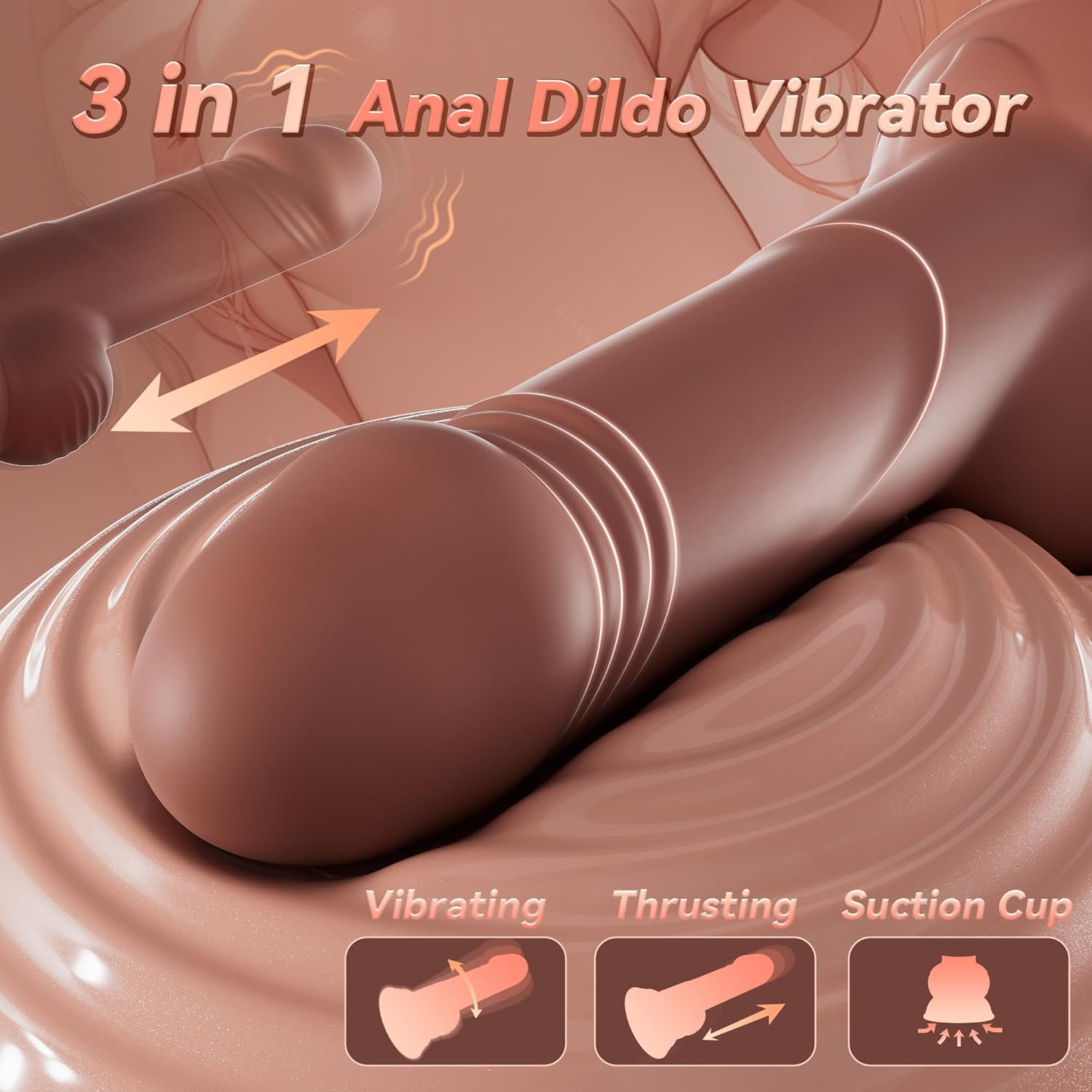 ThrustEdge Pro 10X Anal Vibrator - Vixen | Nova Network