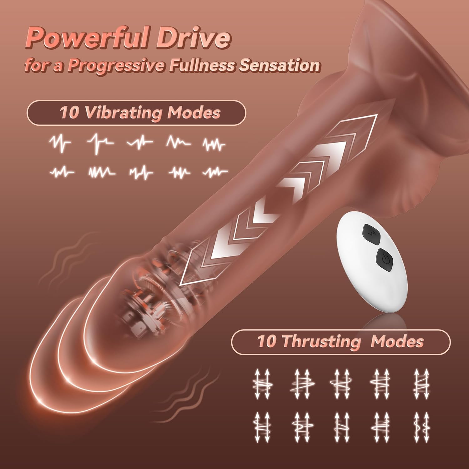 ThrustEdge Pro 10X Anal Vibrator - Vixen | Nova Network