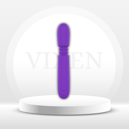 ThrusterLuxe Thrusting Dildo Vibrator Wand, 10 Modes - Vixen | Nova Network
