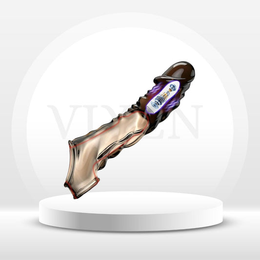 ThrustForm Vibrating Penis Sleeve & Ball Ring Extender - Vixen | Nova Network