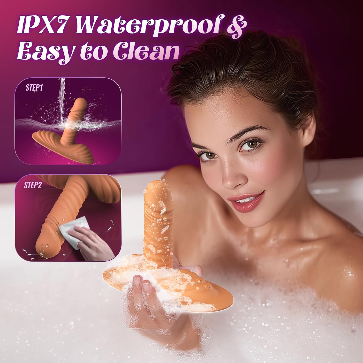 ThrustGlide 8 - in - 1 Ride - On Vibrator - Vixen | Nova Network