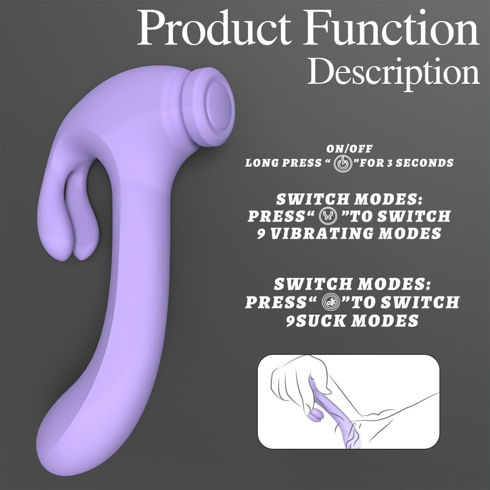 ThrustHare Thrusting 3 - in - 1 Rabbit Vibrator - Vixen | Nova Network