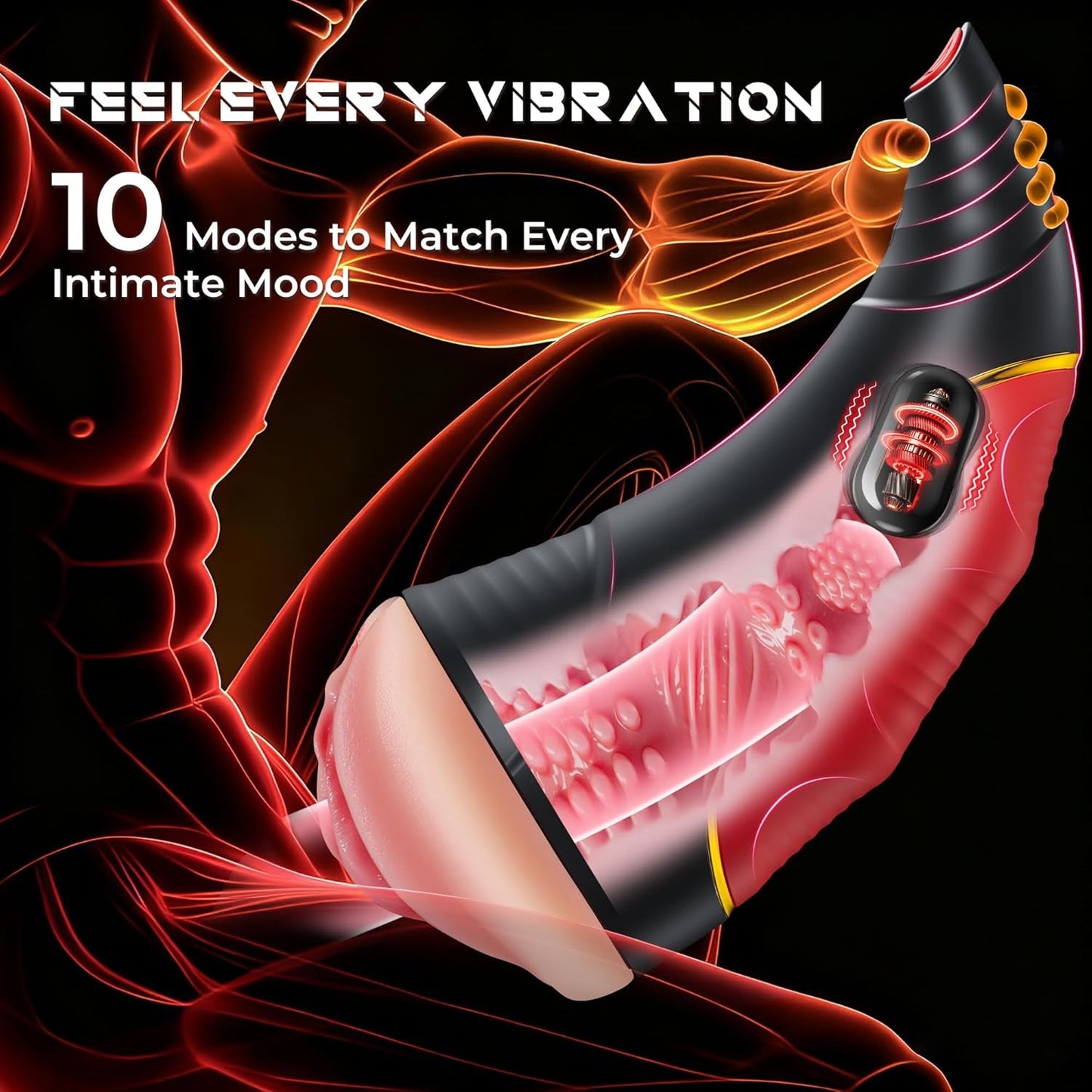 ThrustHorn Vibrating Male Stroker Fleshlight - Vixen | Nova Network