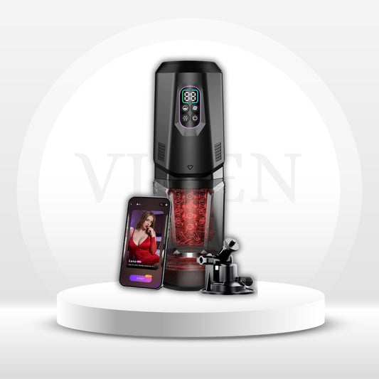 ThrustIQ AI Male Stroker with Thrusting & Vibration - Vixen | Nova Network