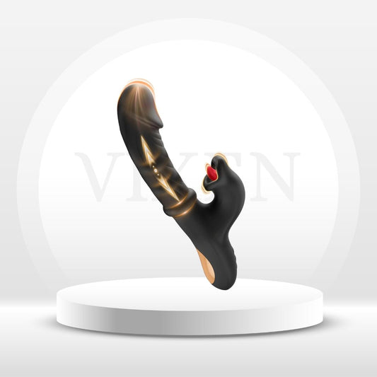 ThrustLick 4 - in - 1 G - Spot Licking Vibrator - Vixen | Nova Network