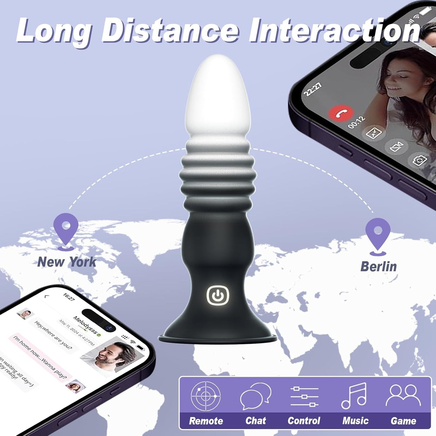 ThrustLink App - Control Prostate Massager & Anal Plug - Vixen | Nova Network