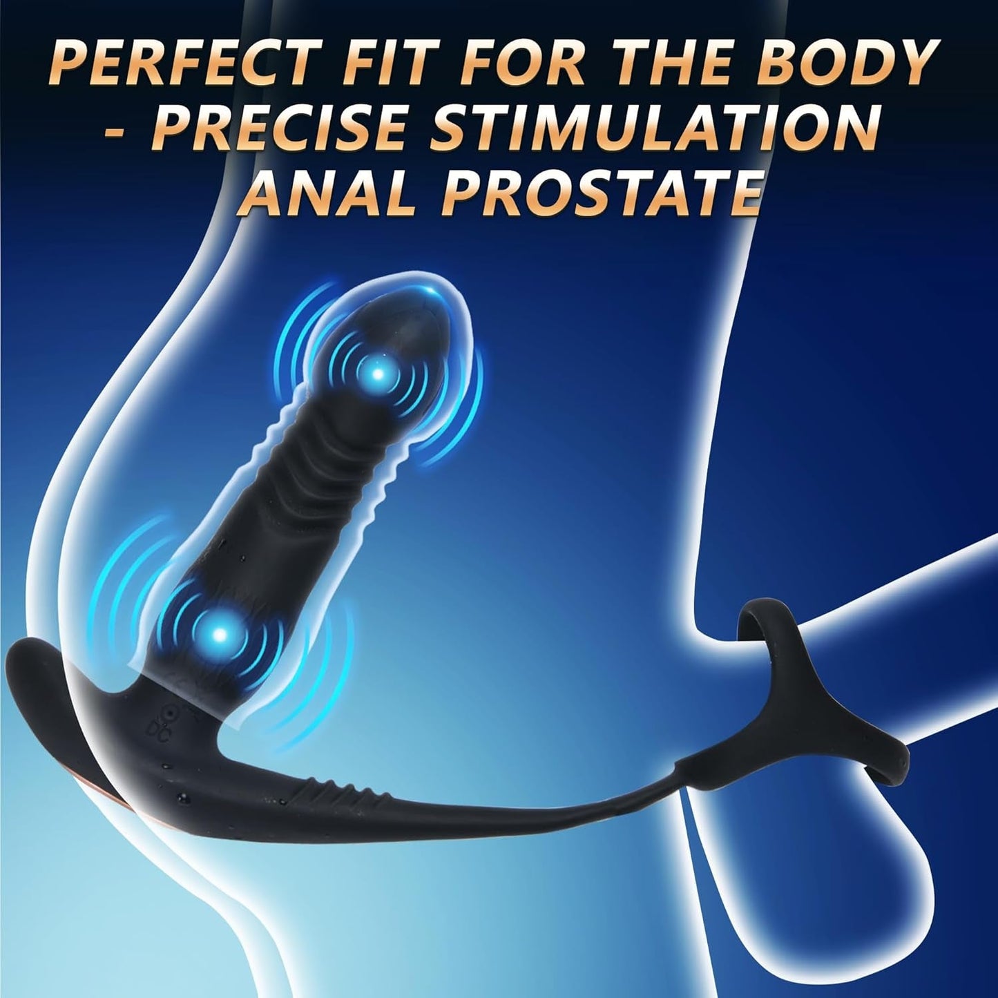 ThrustLock Thrusting Prostate Massager Cock Ring - Vixen | Nova Network