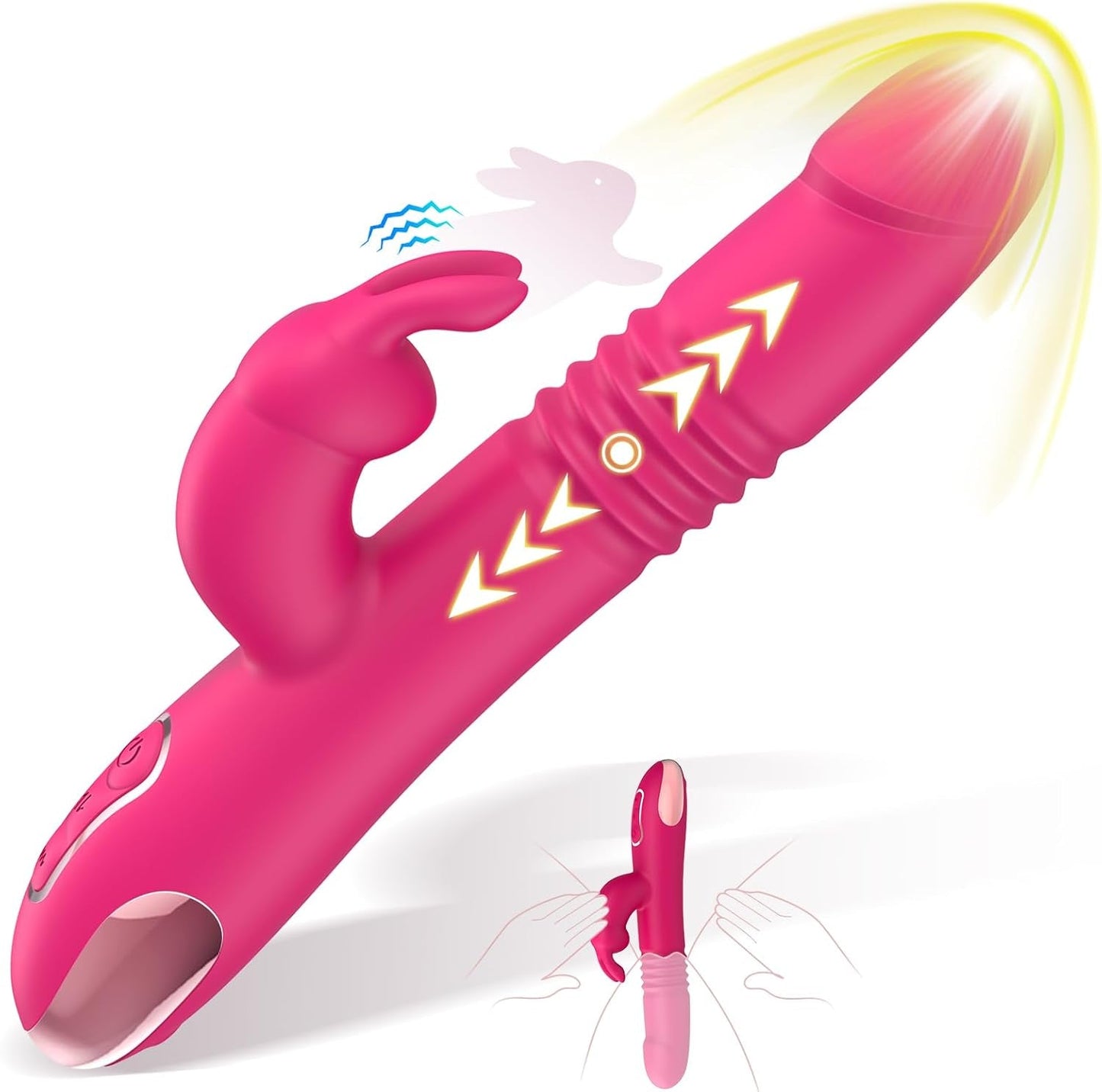 ThrustLuxe Dual - Action Rabbit Vibrator - Vixen | Nova Network