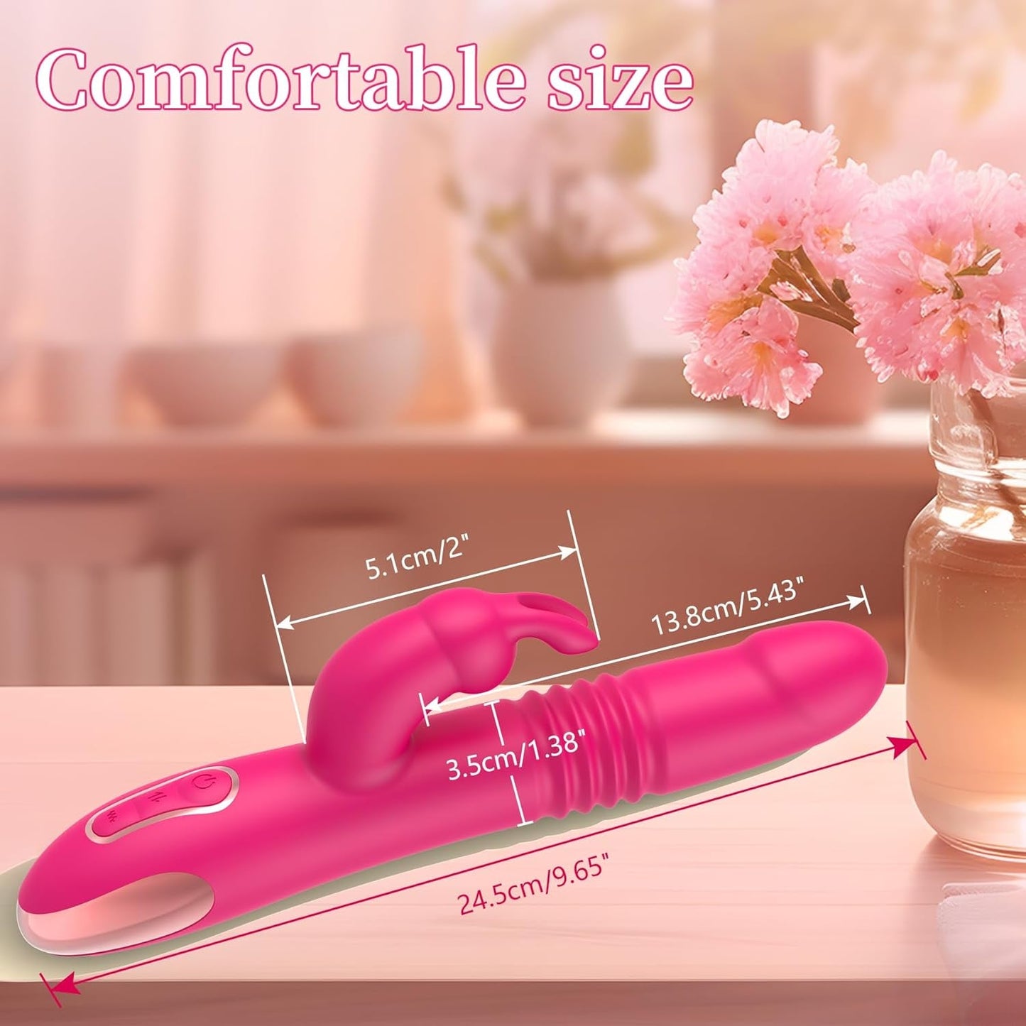 ThrustLuxe Dual - Action Rabbit Vibrator - Vixen | Nova Network