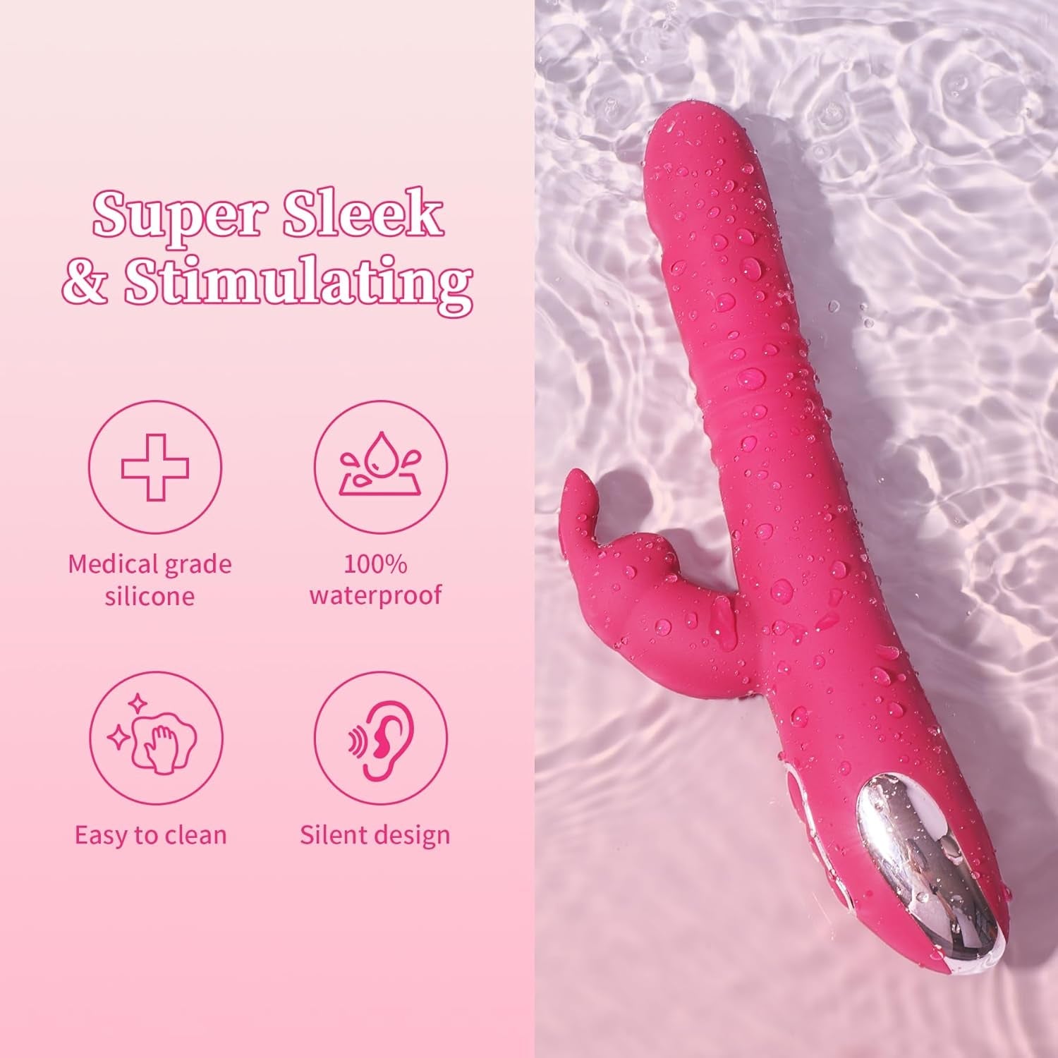 ThrustLuxe Dual - Action Rabbit Vibrator - Vixen | Nova Network