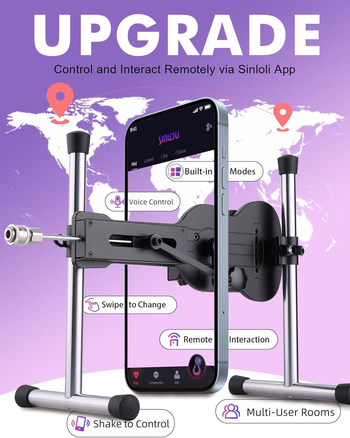 ThrustMax Remote - Controlled Thrusting Sex Machine - Vixen | Nova Network