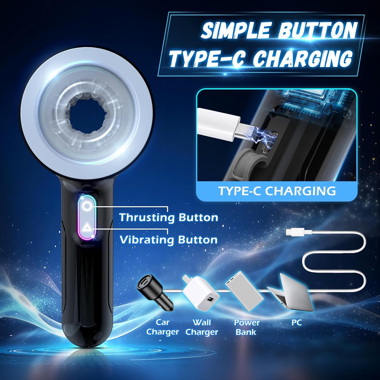 ThrustMax – Thrusting Male PE Trainer Vibrator - Vixen | Nova Network