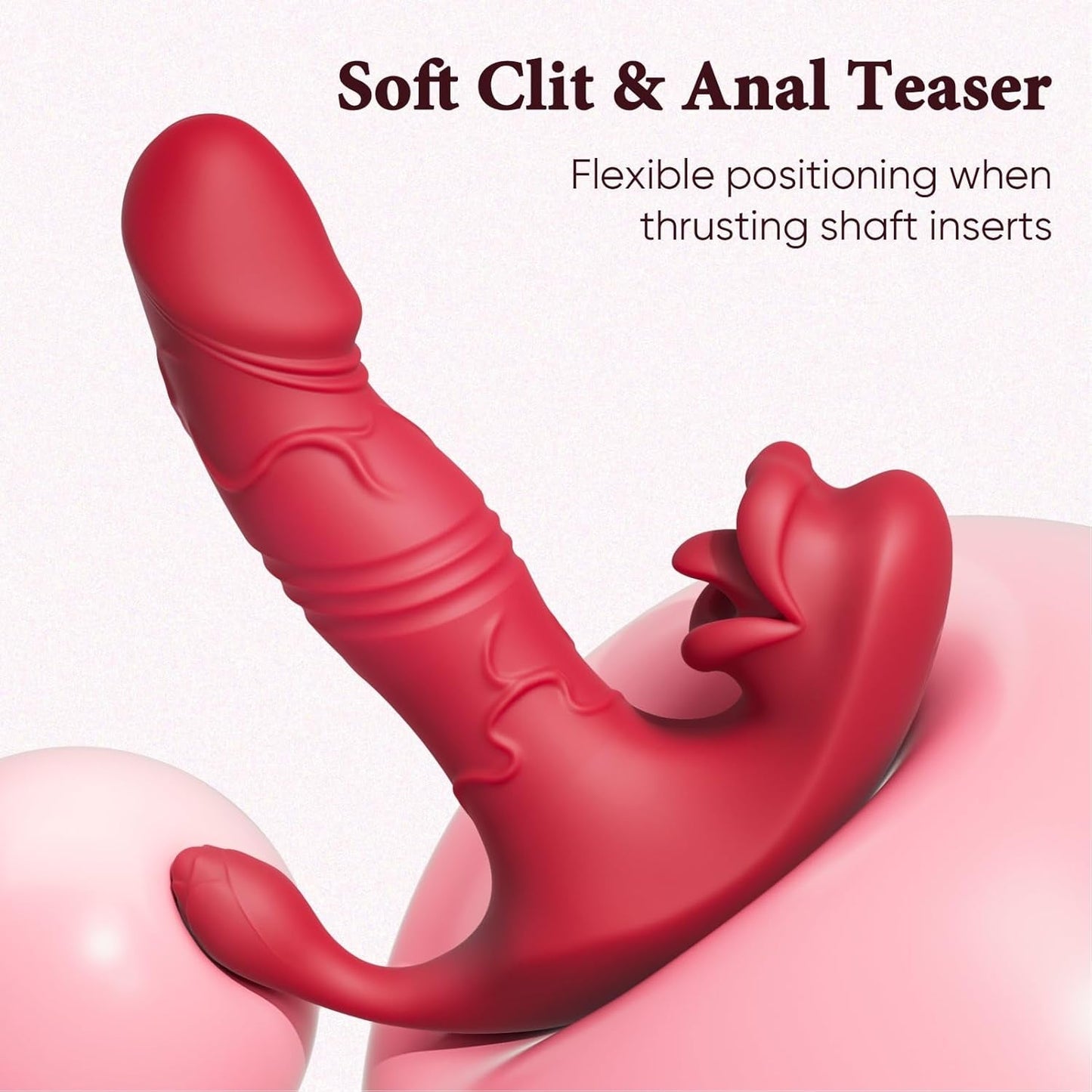 ThrustMuse Triple Stimulation Thrusting Wearable Vibrator - Vixen | Nova Network