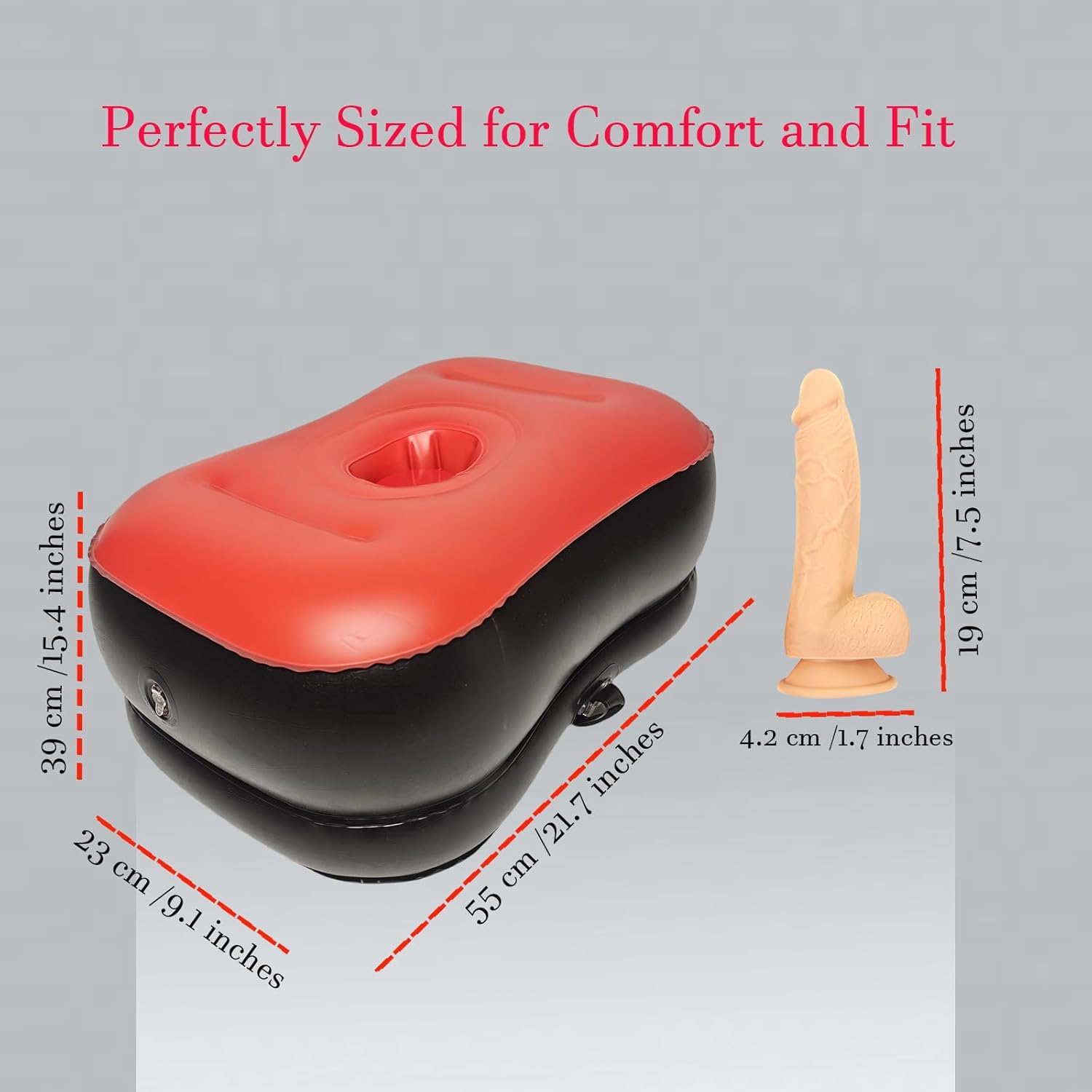 ThrustNest Inflatable Dildo Mount Sex Cushion - Vixen | Nova Network