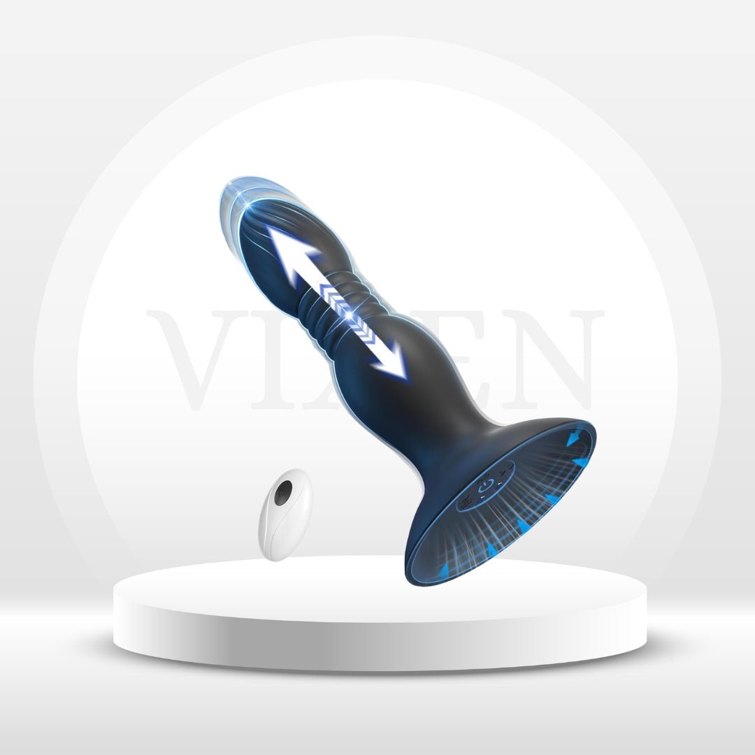 ThrustPlug Prostate & G - Spot Vibrating Plug - Vixen | Nova Network