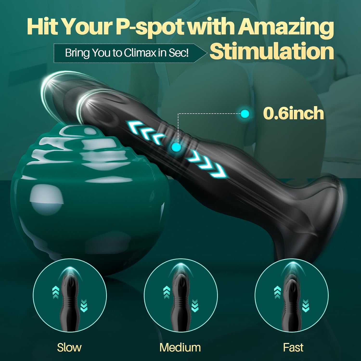 ThrustPlunge App - Controlled Prostate Massager - Vixen | Nova Network