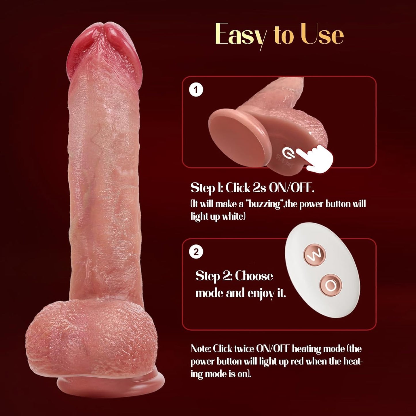 ThrustReal Remote Dildo Vibe - Vixen | Nova Network