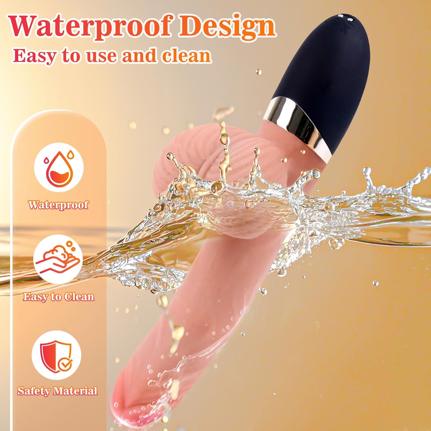 ThrustRod 4 - in - 1 Dildo Machine with Swinging Balls - Vixen | Nova Network
