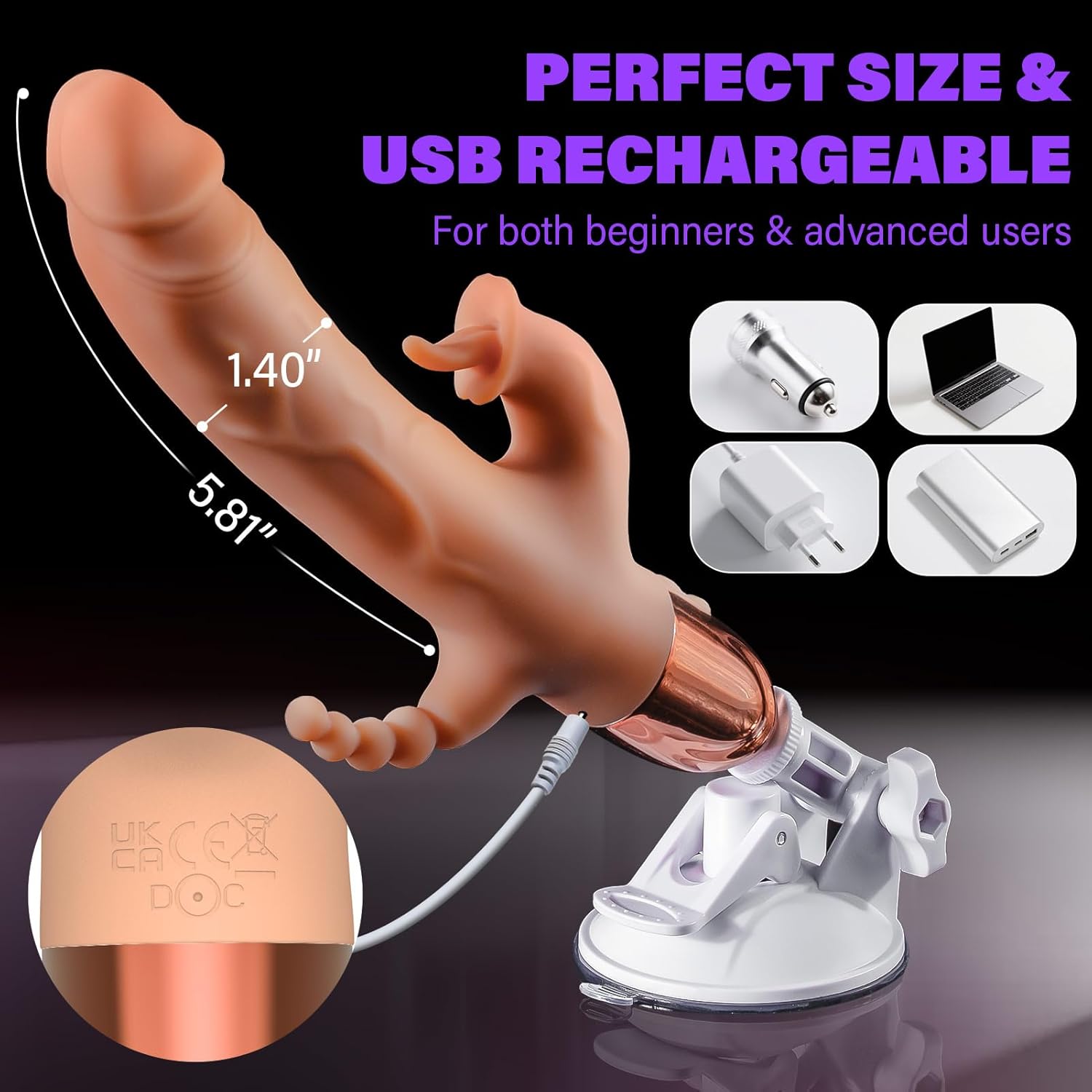 ThrustThree Flex Vibe Sex Machine - Vixen | Nova Network