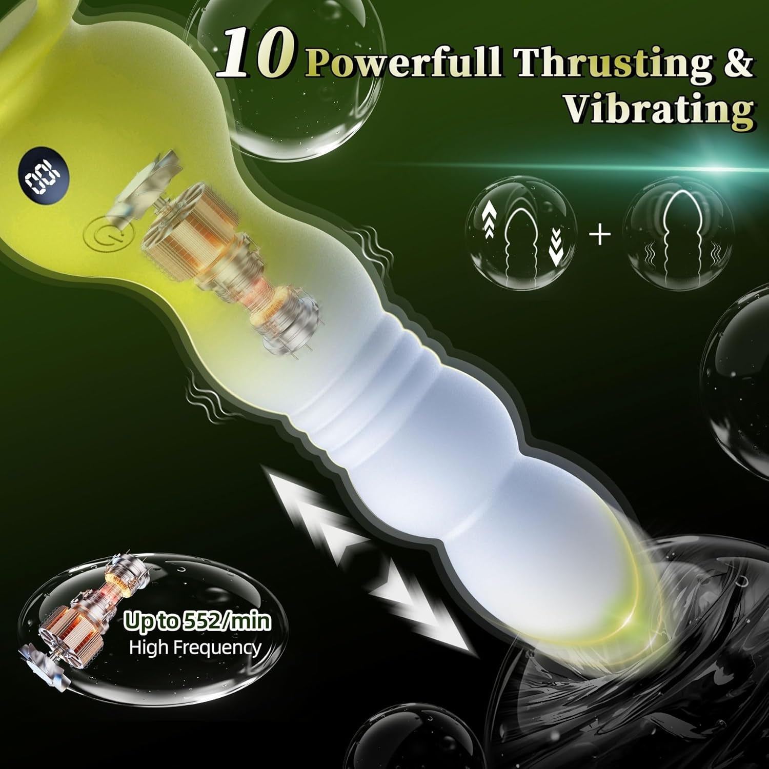 ThrustTrail Thrusting Prostate Massager Vibrator - Vixen | Nova Network