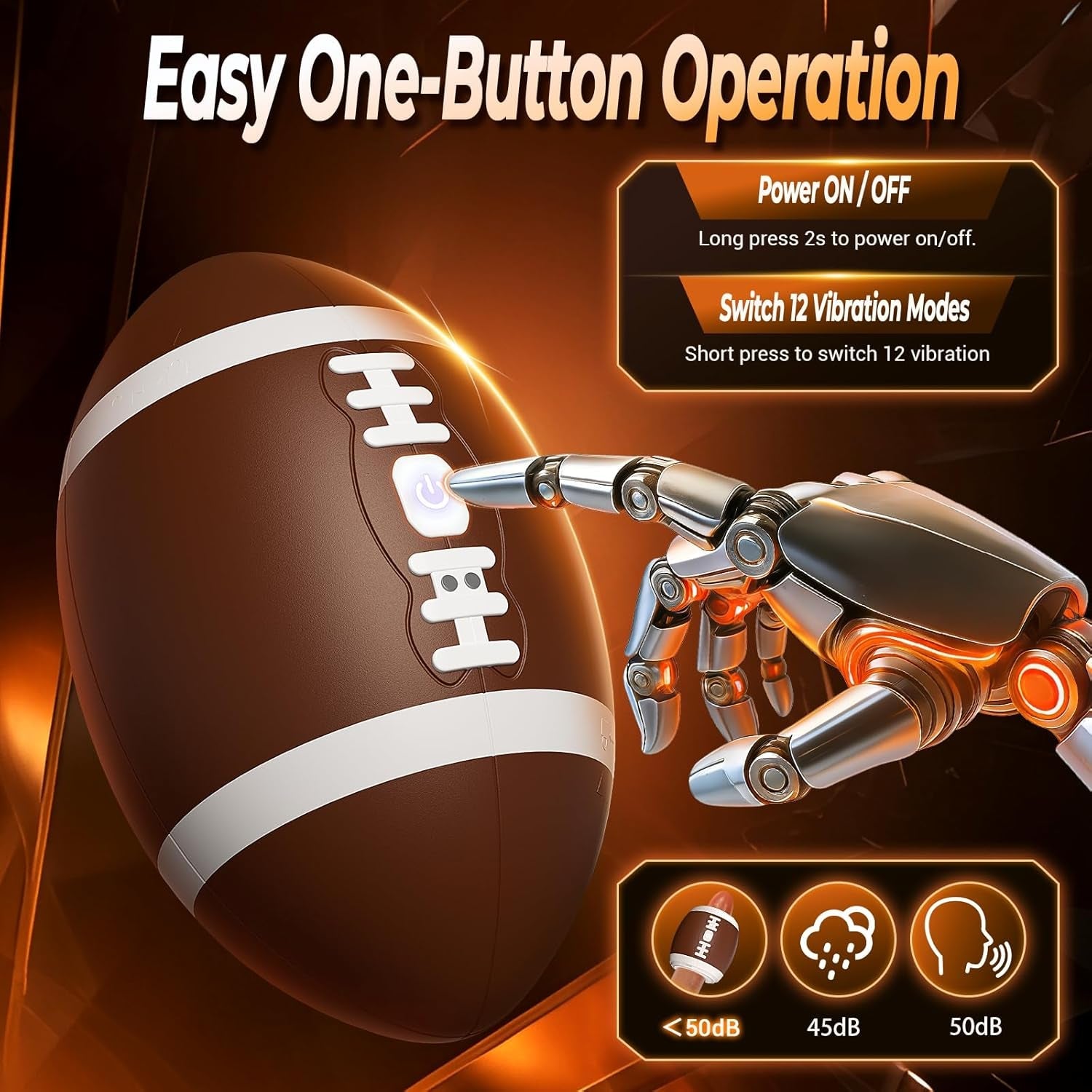 TightEnd Discreet Football - Shaped Male Stroker - Vixen | Nova Network