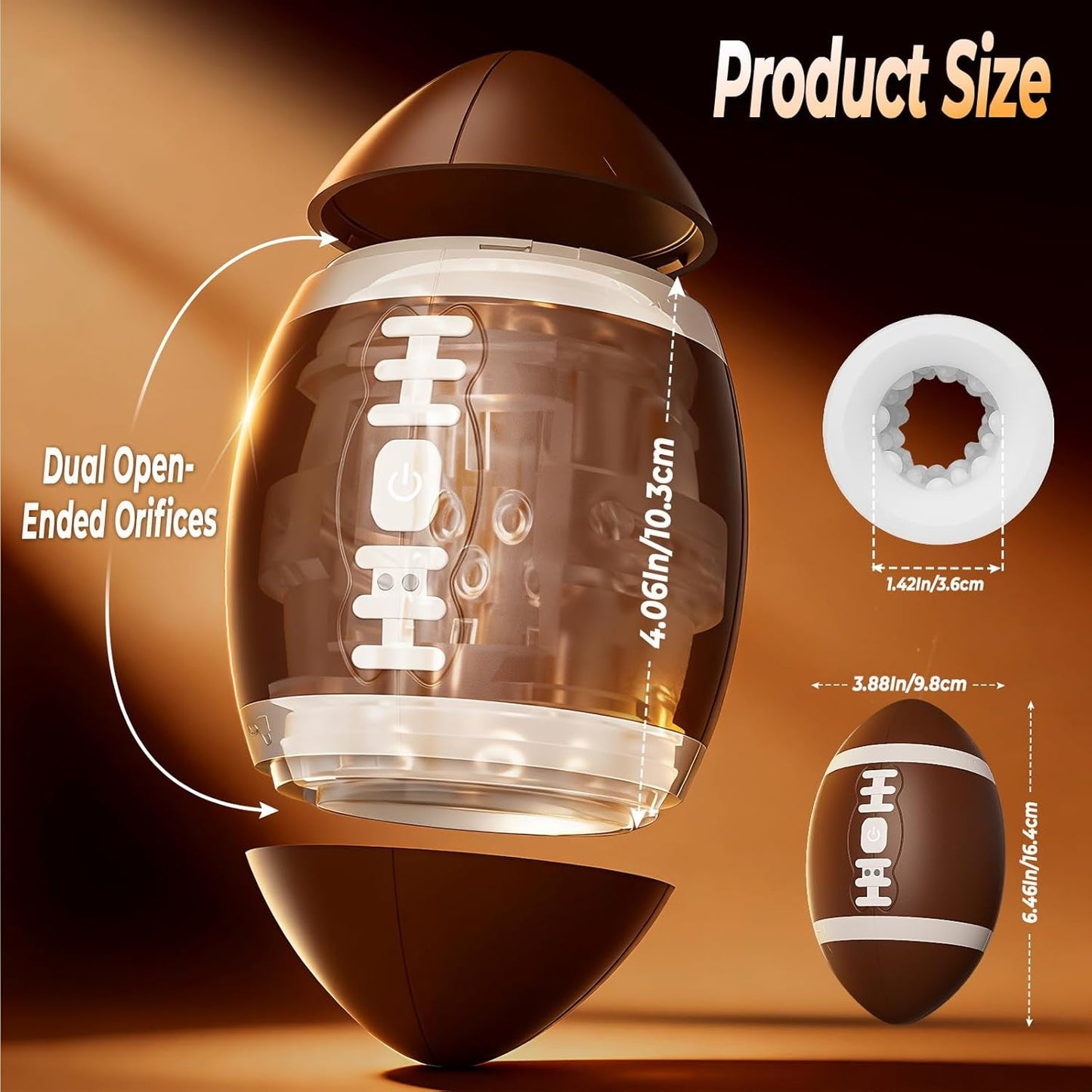 TightEnd Discreet Football - Shaped Male Stroker - Vixen | Nova Network