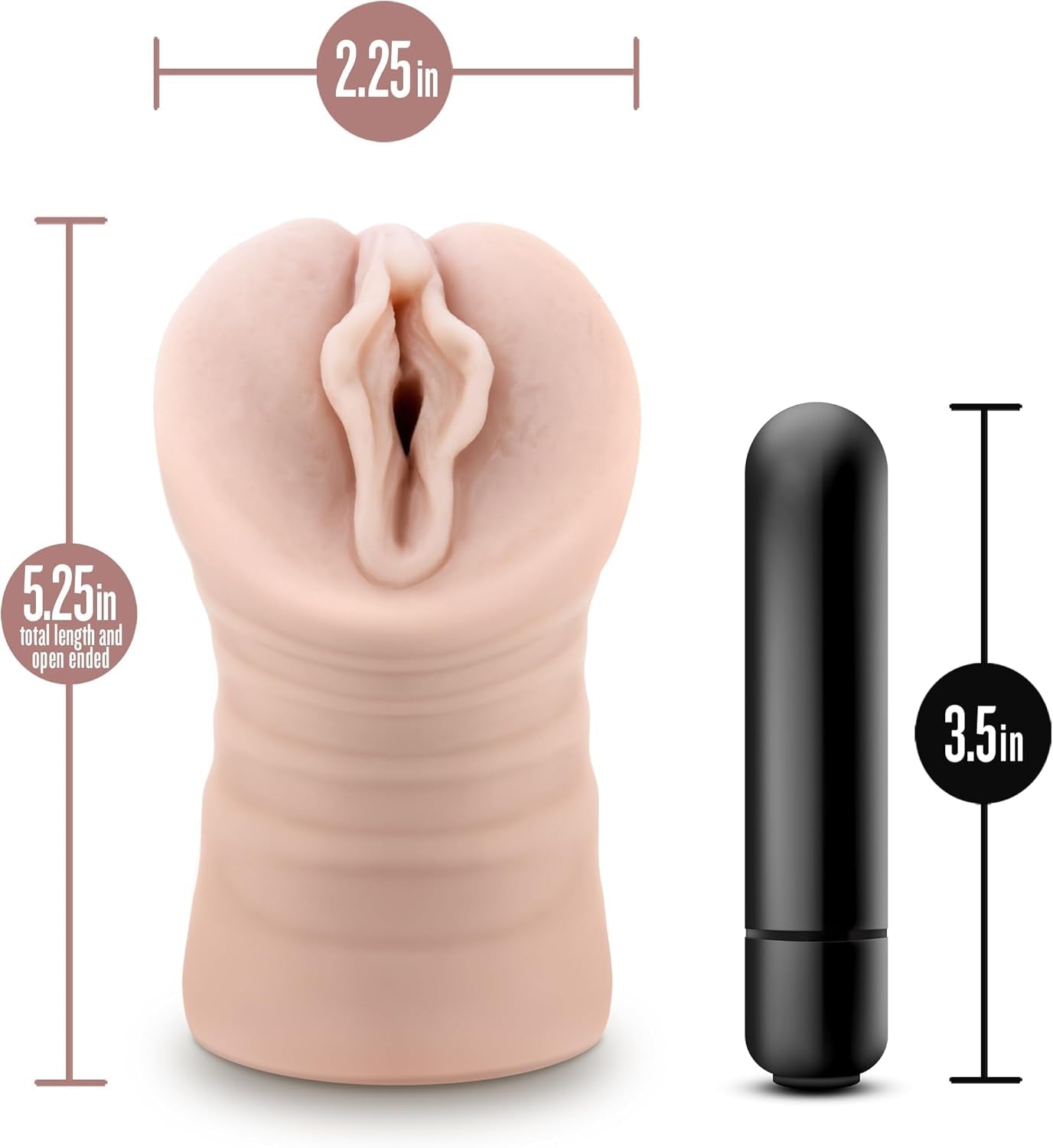 TightRush Vibrating Pocket Pussy Stroker - Vixen | Nova Network
