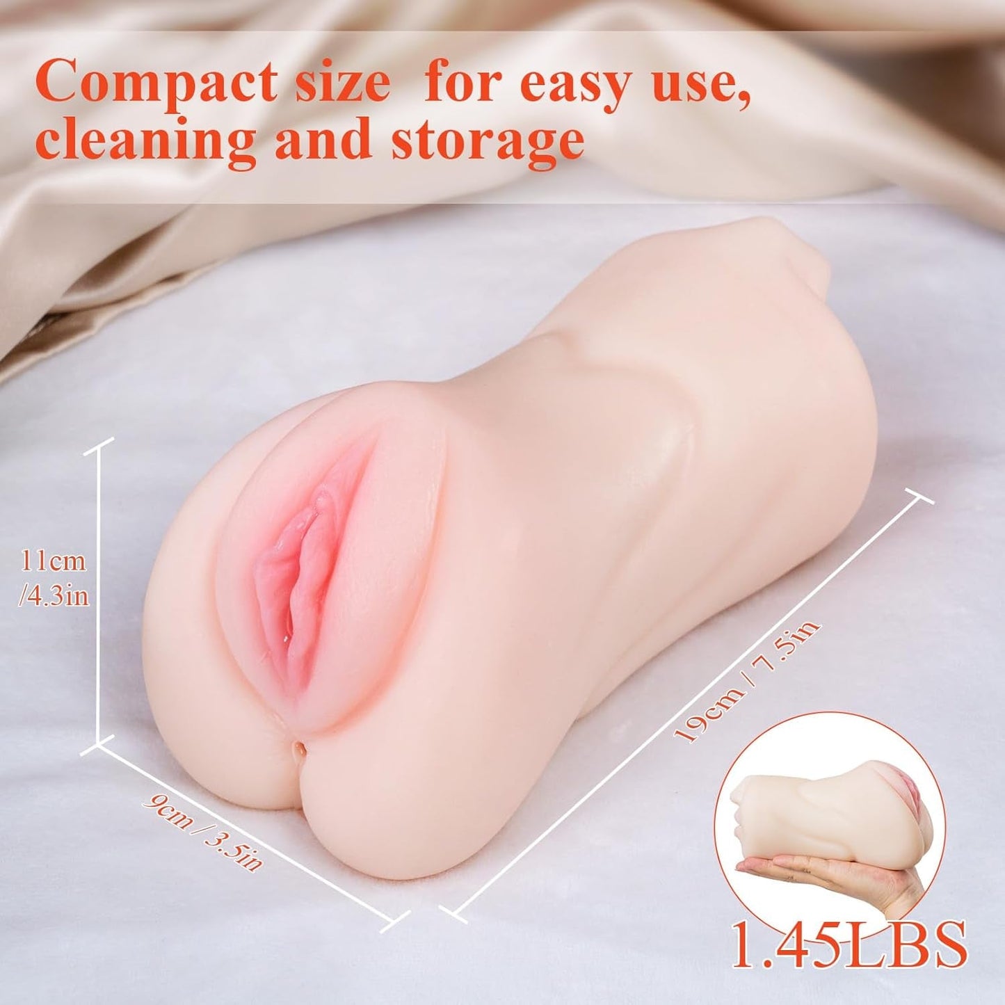 TightVerse 3-in-1 Male Masturbator Pocket Pussy Stroker - Vixen | Nova Network