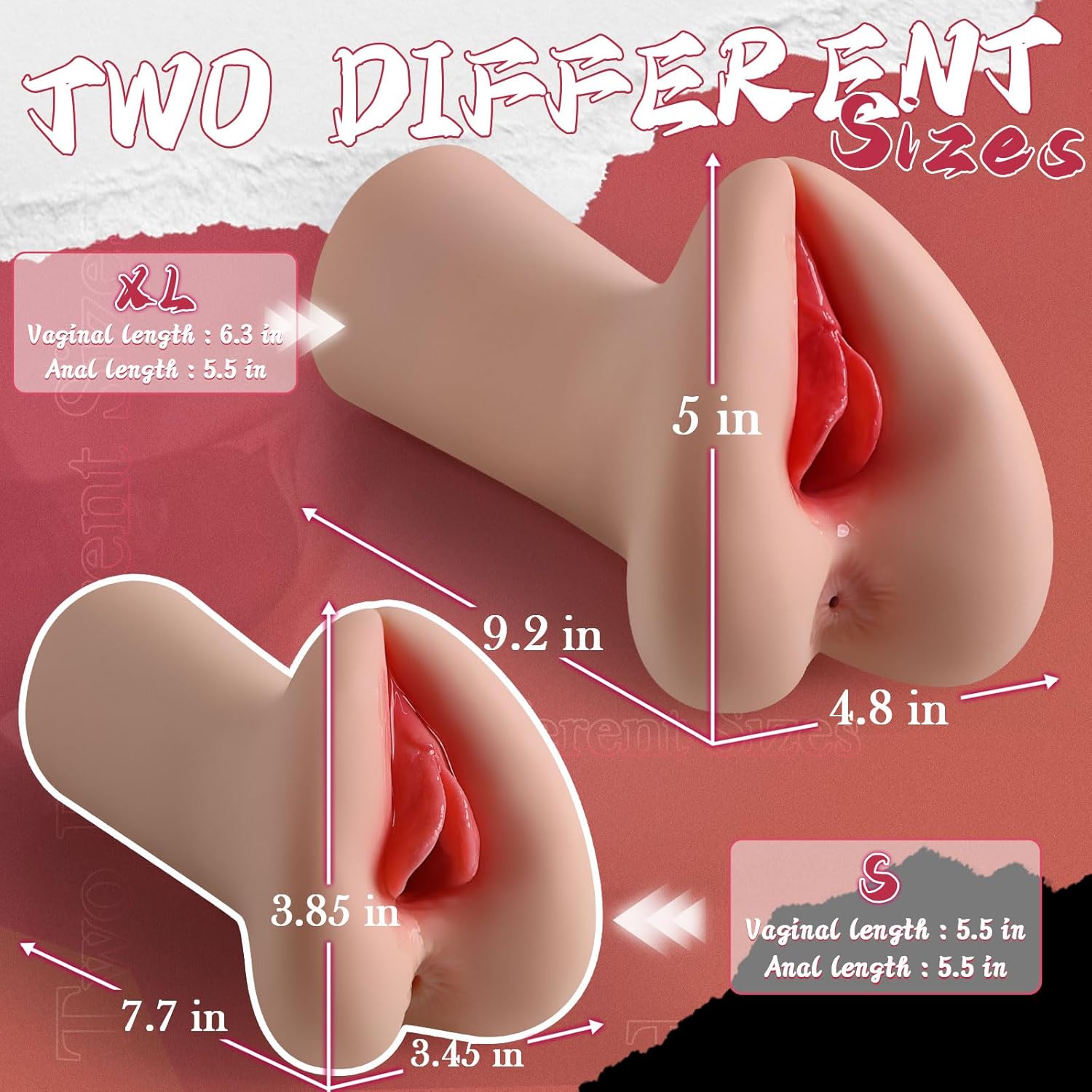 TightWrap Dual Pocket Pussy Stroker (S) - Vixen | Nova Network