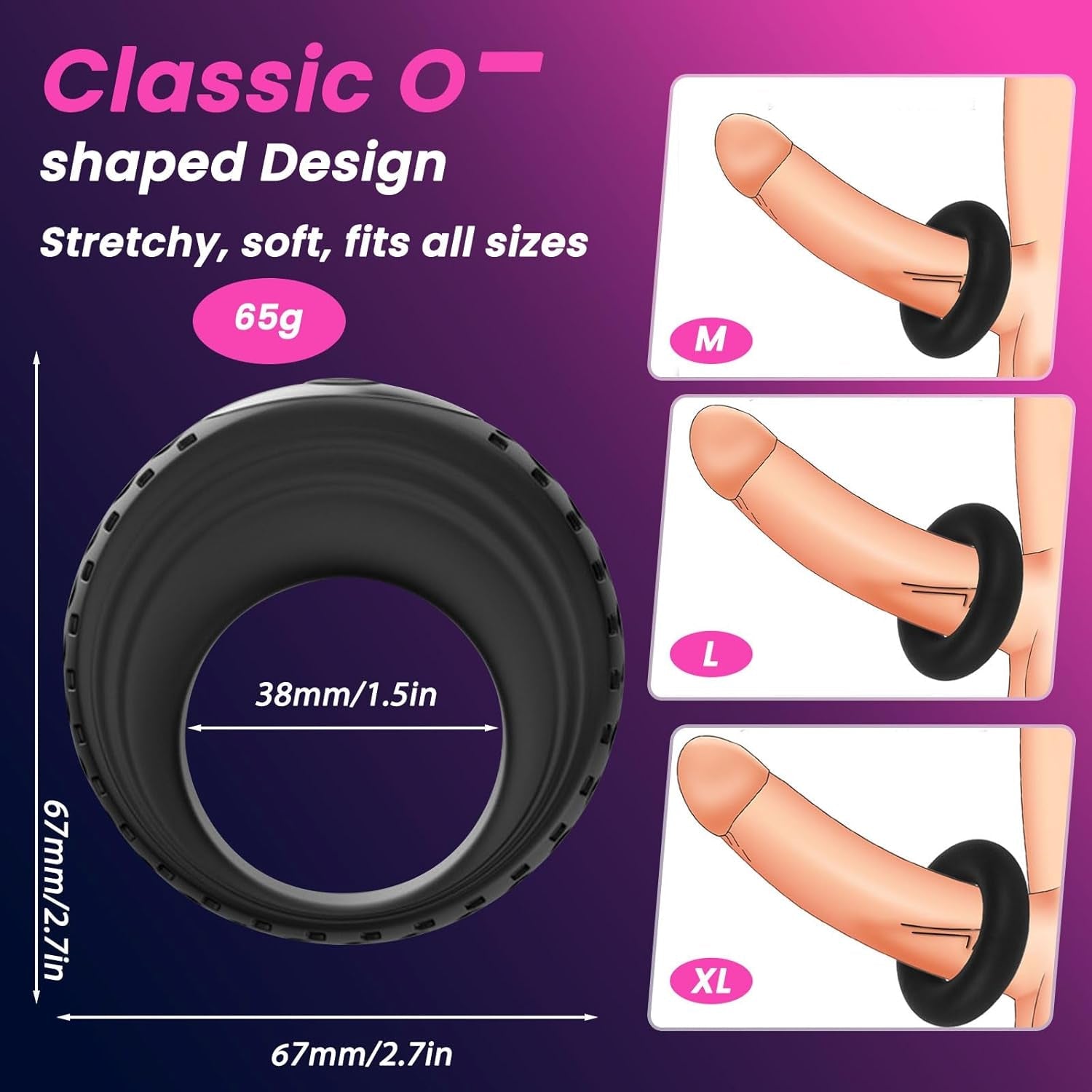 TireTease App - Control Vibrating Cock Ring for Couples - Vixen | Nova Network
