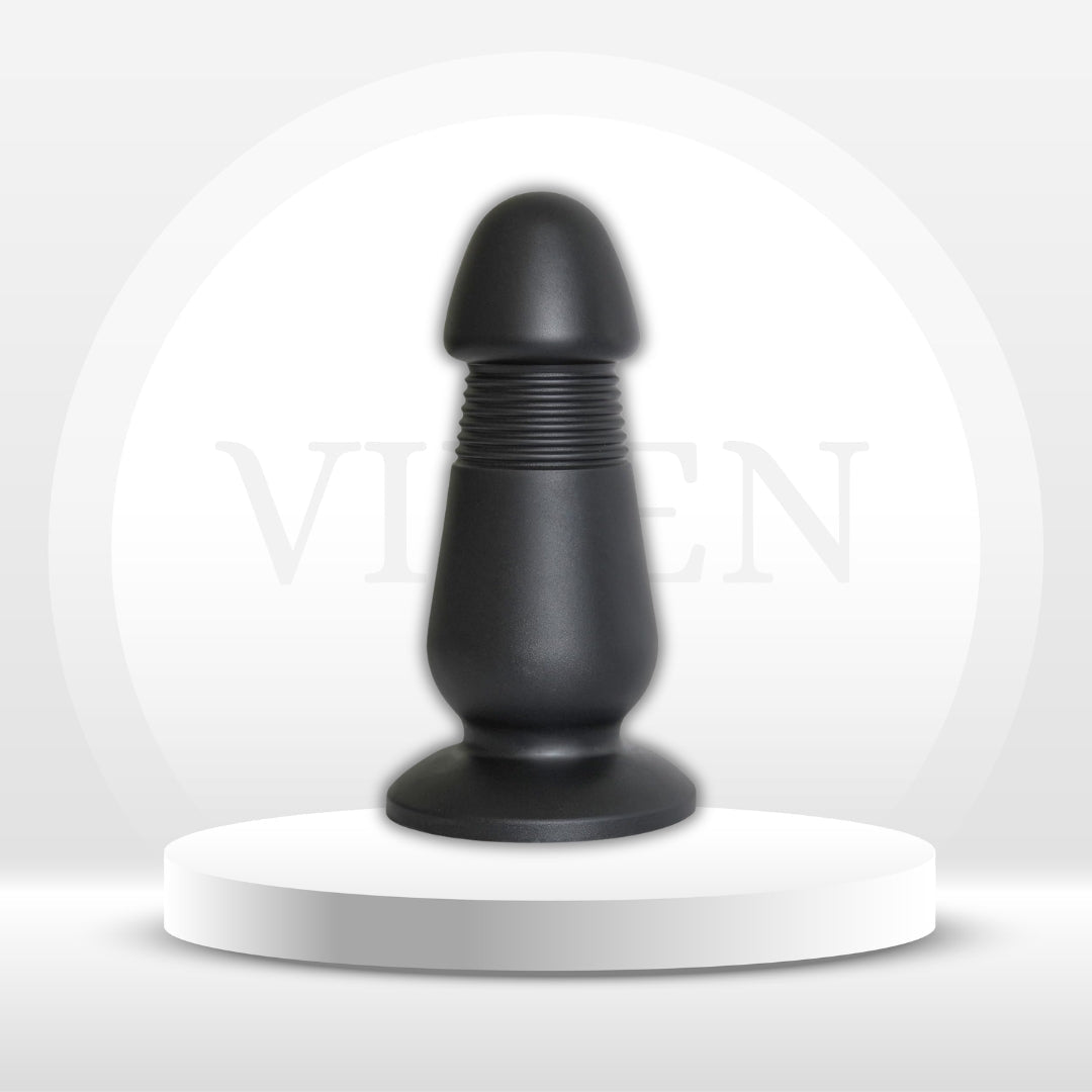 TitanBase Extra Thick Silicone Anal Plug - Vixen | Nova Network