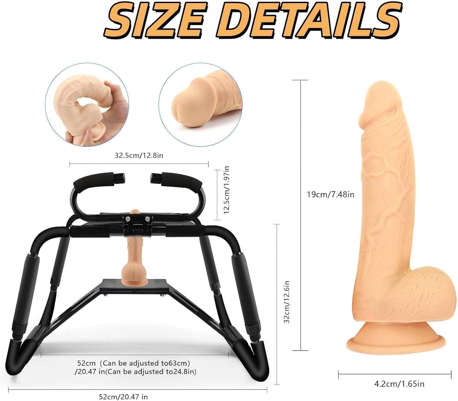 TitanFlex Adjustable Intimacy Chair with Support Straps - Vixen | Nova Network