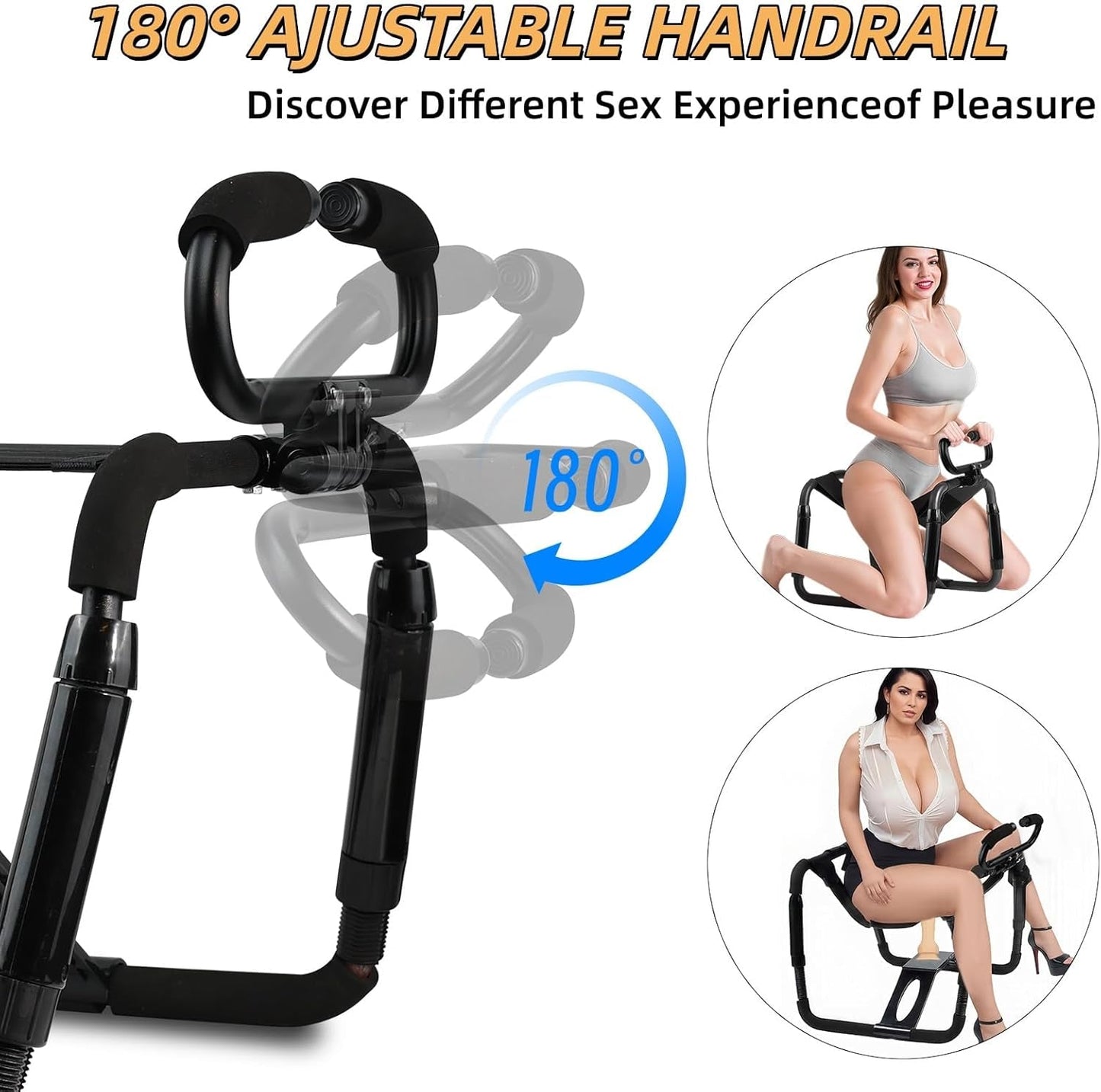 TitanFlex Adjustable Intimacy Chair with Support Straps - Vixen | Nova Network