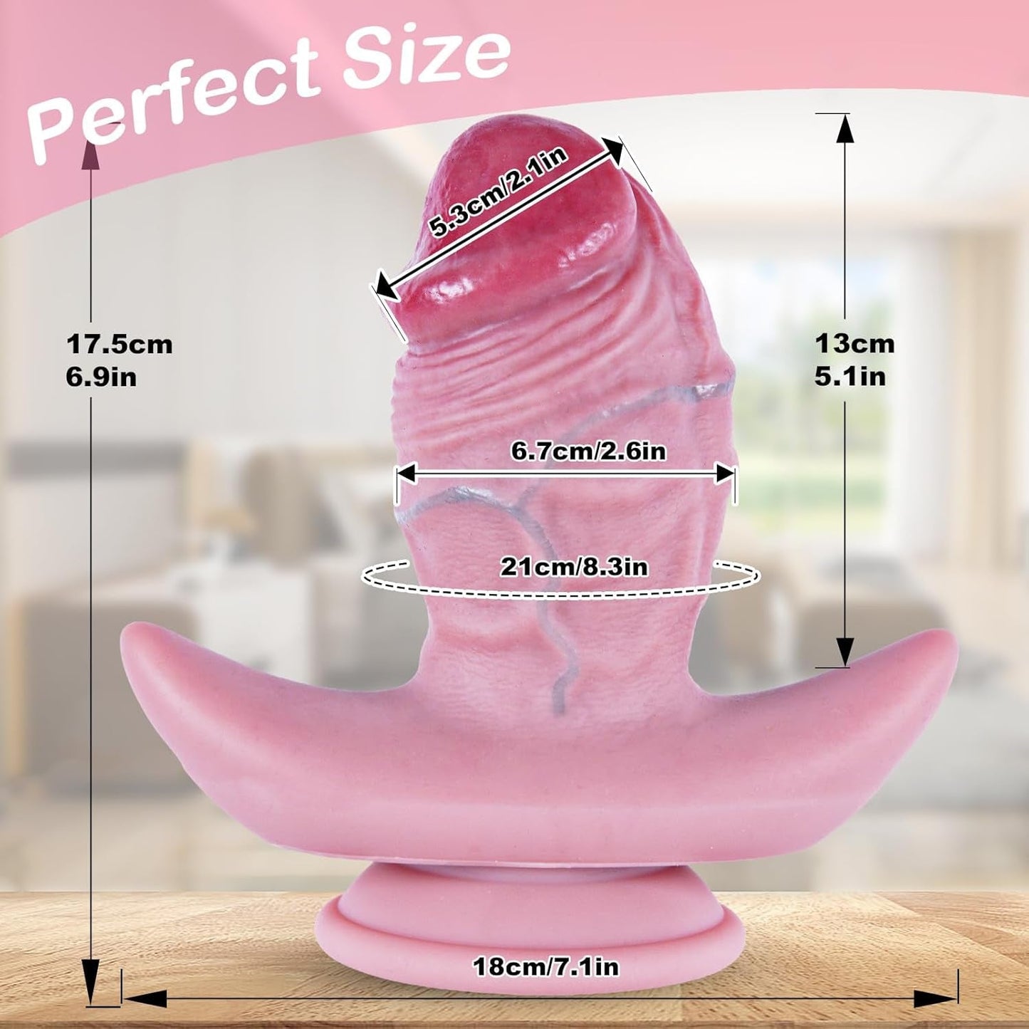 TitanGrip Extra Thick Suction Base Butt Plug - Vixen | Nova Network