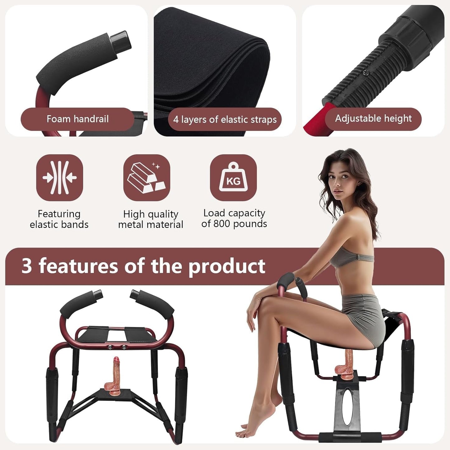 TitanLift Adjustable Motion Intimacy Chair - Vixen | Nova Network