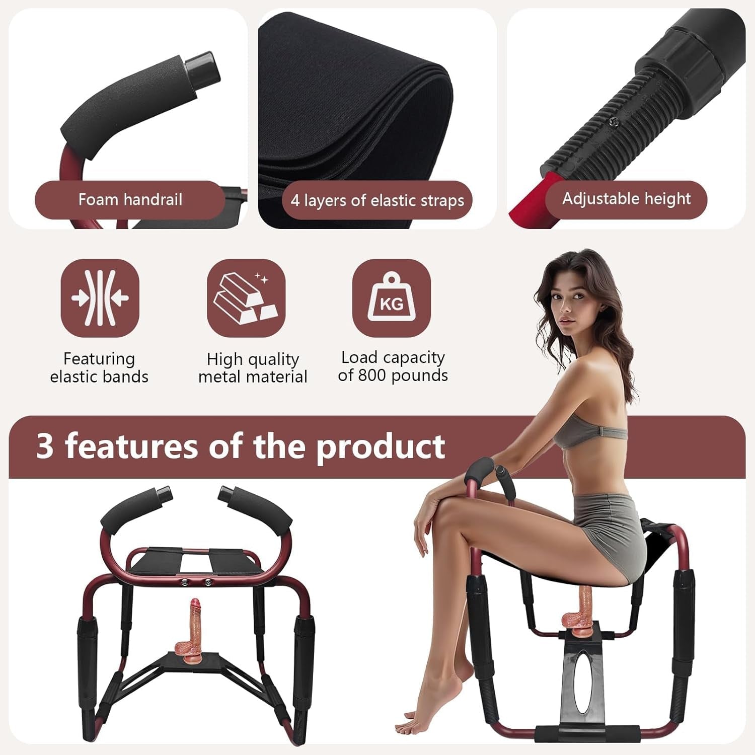TitanLift Adjustable Motion Intimacy Chair - Vixen | Nova Network